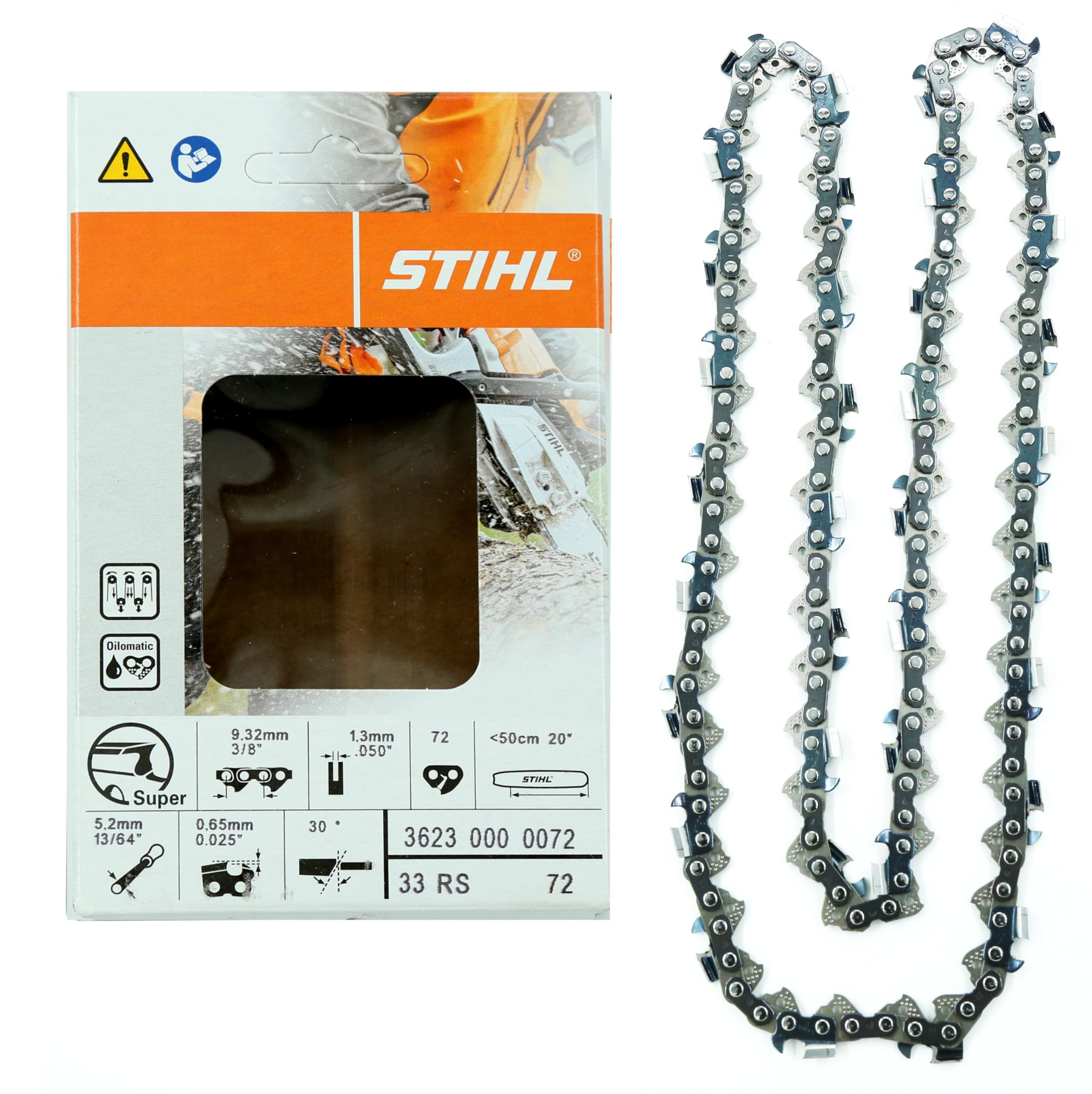 Amazon.com: Stihl 33RS-72, Rapid Super Saw Chain, 20