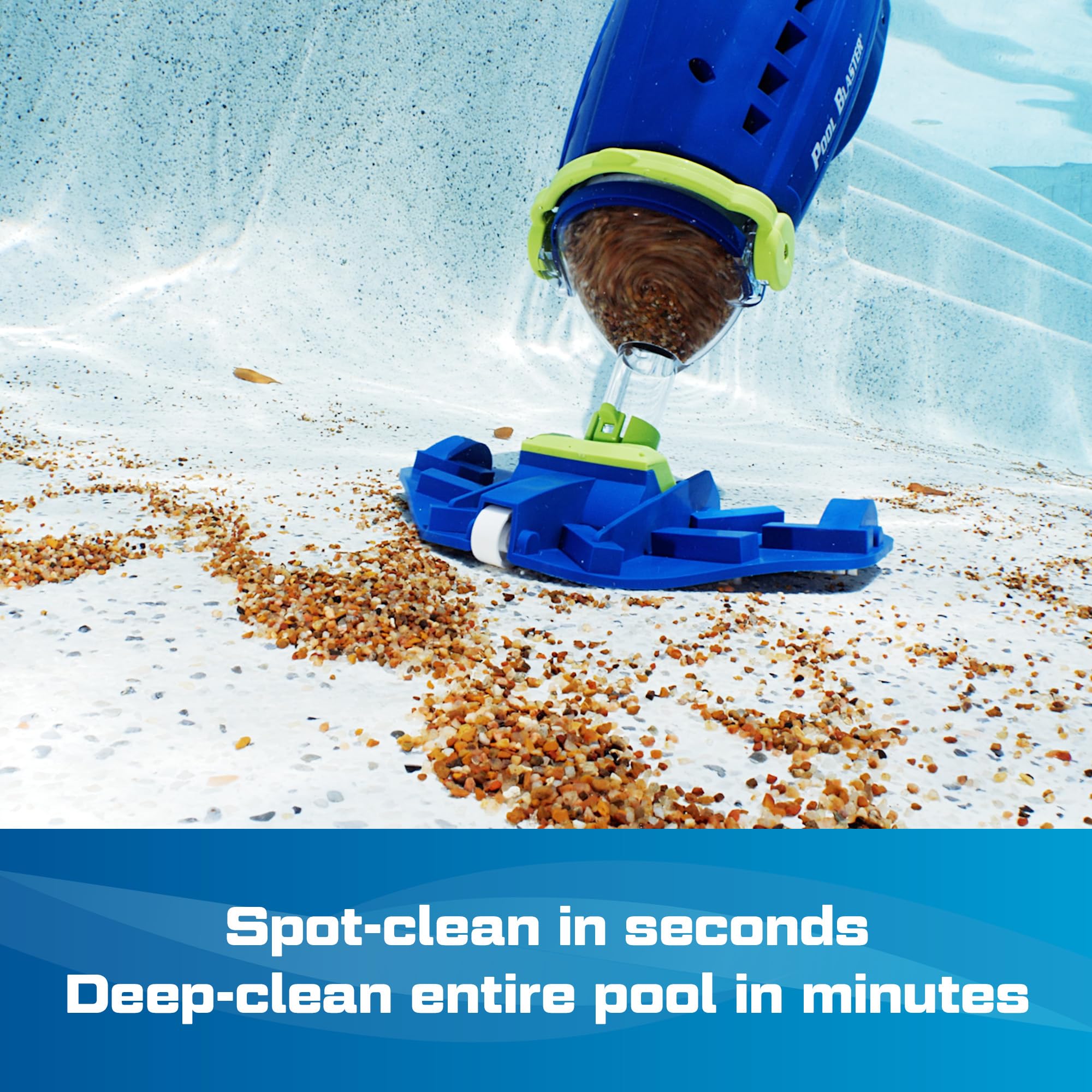 POOL BLASTER Speed Vac XL Cordless Pool Vacuum for Inground & Above