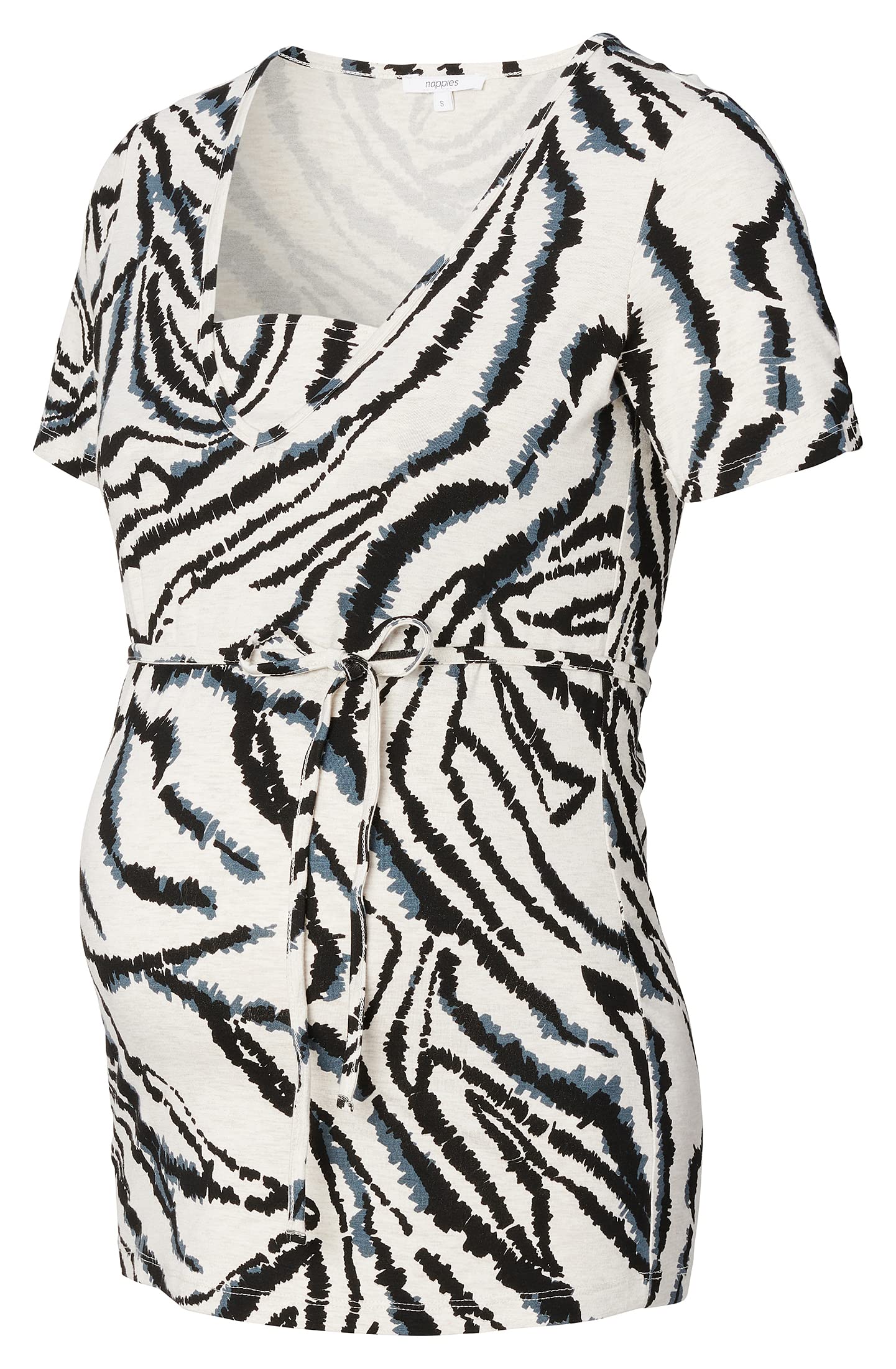 Noppies tee Nursing Short Sleeve Allover Print Louisa Camiseta para Mujer