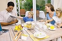 Vista 4 de Mantequillera hermética de porcelana con cuchillo, manteca rectangular hermética blanca con tapa de madera, recipiente grande de cerámica, 6.8 x 3.5