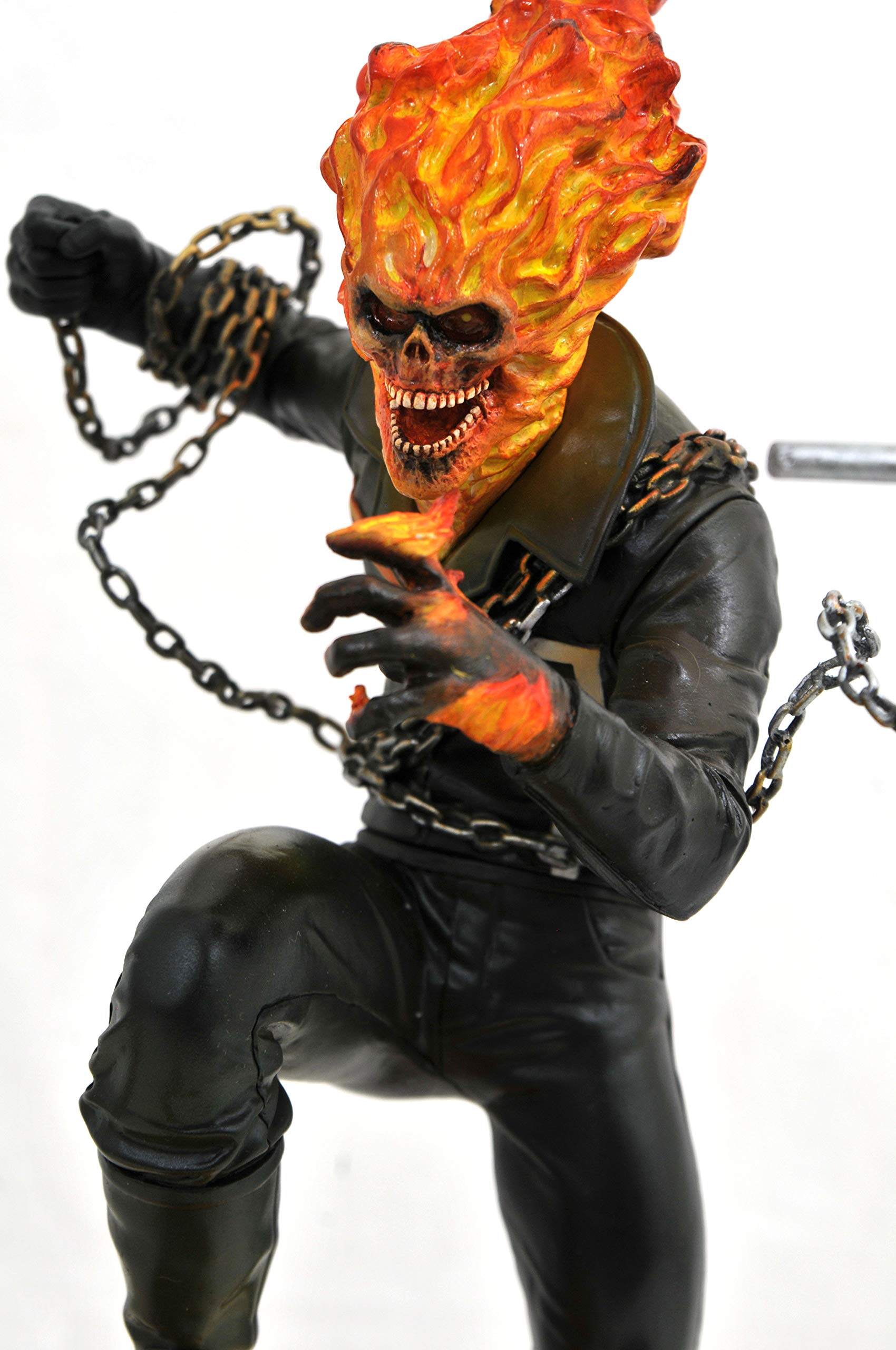 Amazon.co.jp: Marvel Milestones Ghost Rider Comic Statue