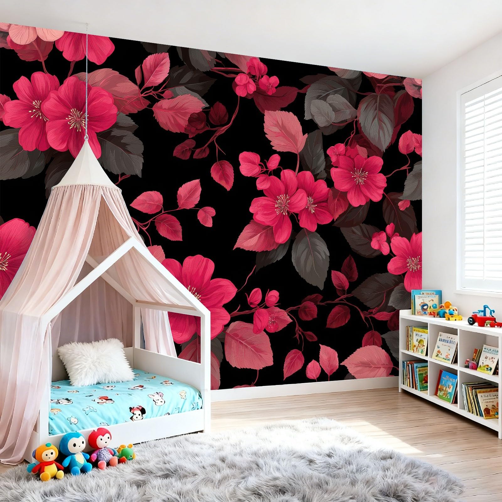 Natürlich Landhausstil Vlies Fototapete, 400 x 280 cm Tapeten Schlafzimmer
