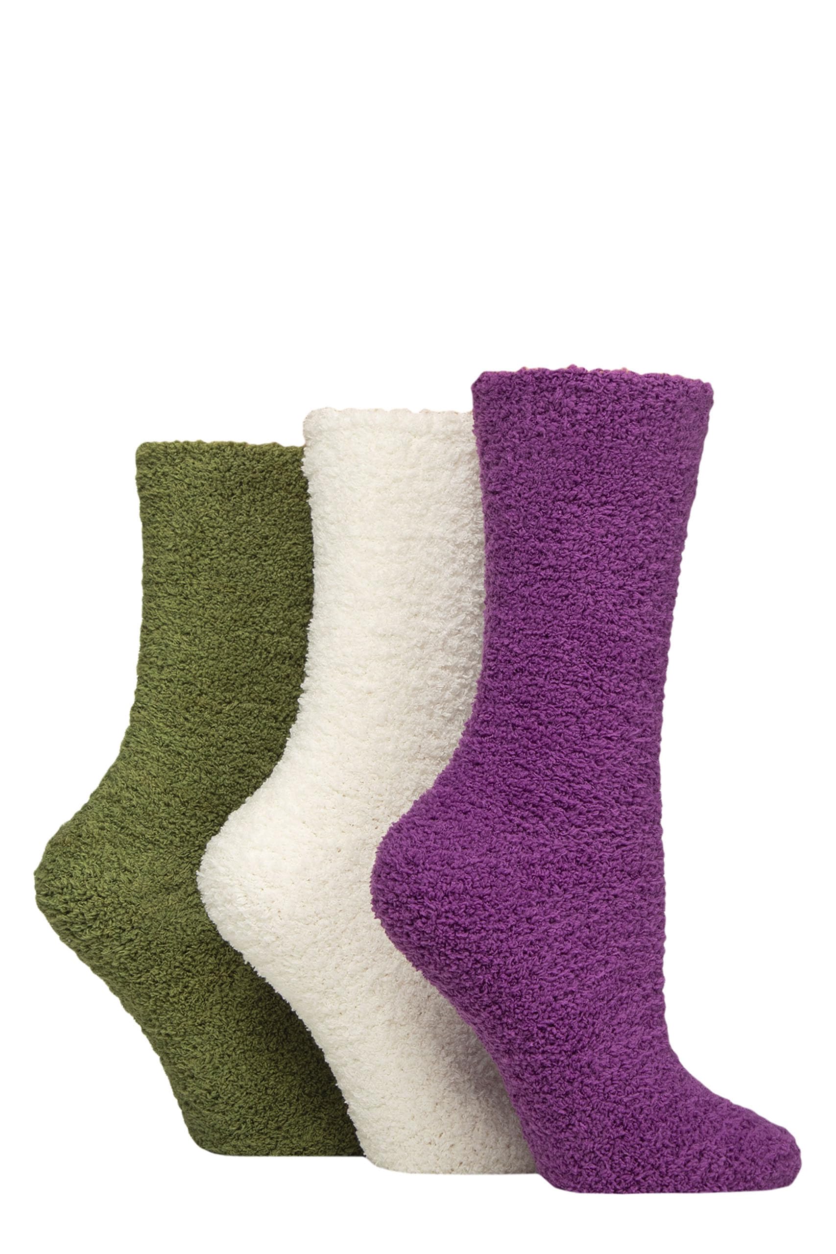 Sockshop Women's Wild Terrain Bed Socks Super Cosy And Soft In A 3 Pair Multipack Lots Of Colours (Uk, Numeric, 4, 8, Regular, Regular, )