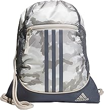 adidas Alliance Sackpack – Drawstring Backpack for Sports, Small Gym Bag