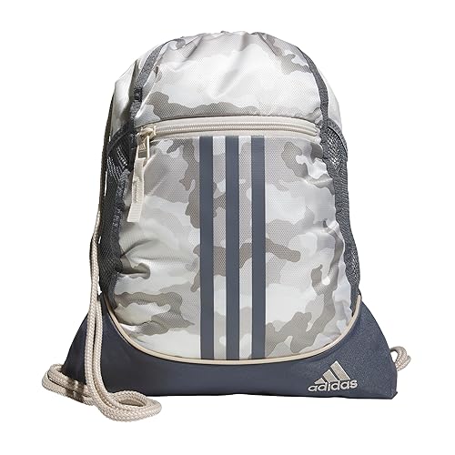 adidas Alliance Sackpack – Drawstring Backpack for Sports, Small Gym Bag