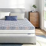 Matelas de mousse Premium Topper - Thick 9-Layer Moderne Topper, Créativité & Hypoallergénique, soulagement de la douleur dorsale & Soutien au confort,Twin XL (39"X80")