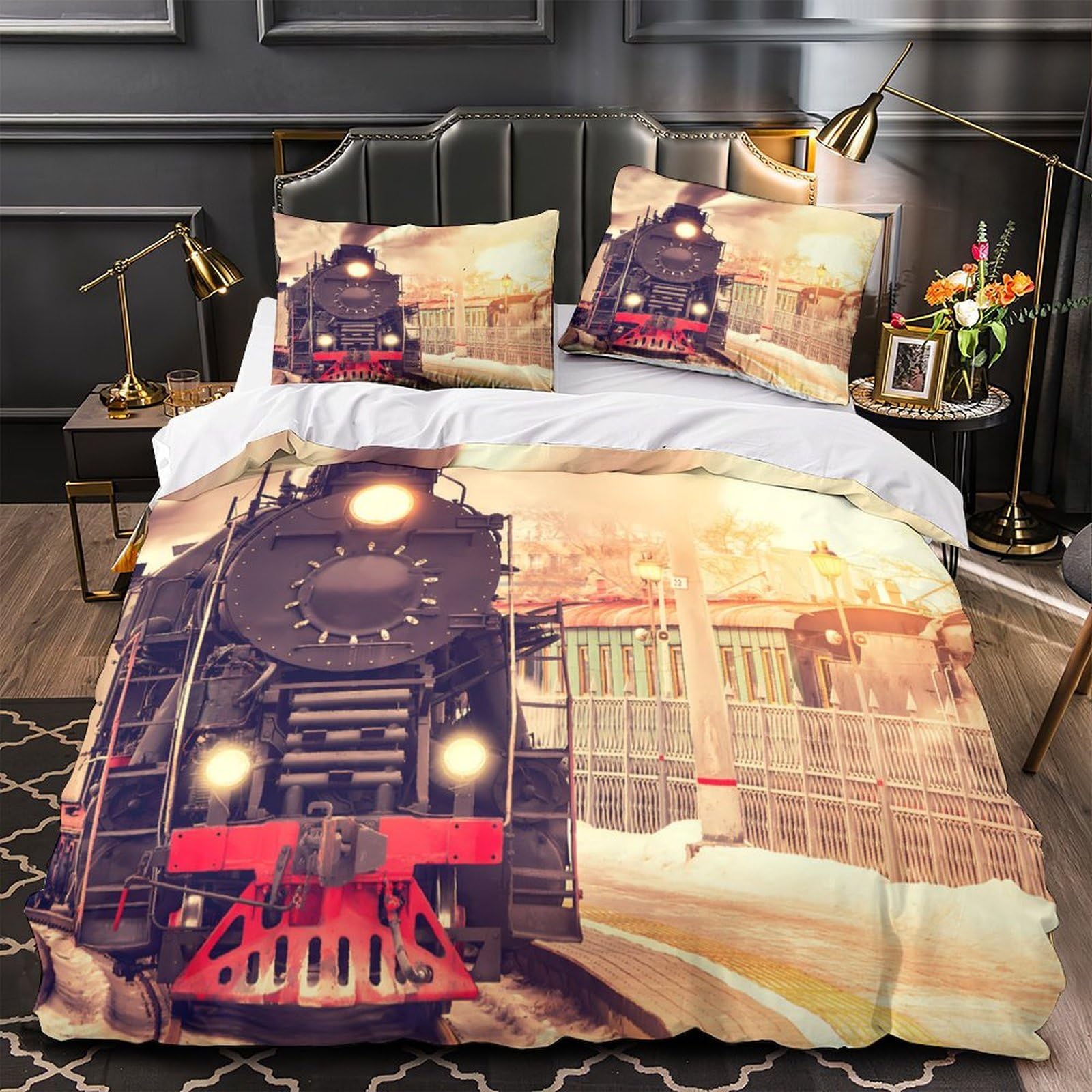 Housse de couette âne 3D vibrante et douce pour exprimer votre amour du design