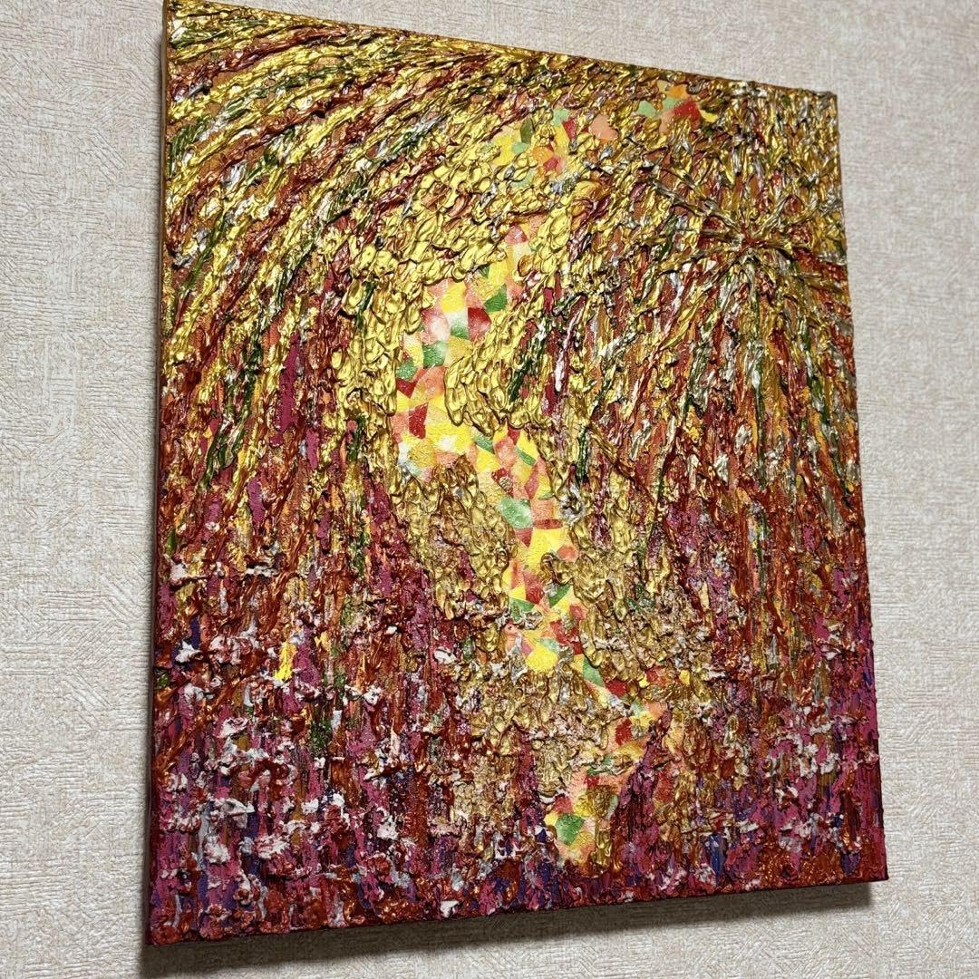 Amazon.co.jp: テクスチャーアート 大きめ モダン 現代アート 絵画 