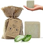 Dr.Ancient Aloe Vera Soap Bar, Organic Soap Bars Handcrafted the Traditional Way, Natural Chemical-Free, Vegan, Used for Face Wash, Body Wash, Hand Cleansing and Skin Care