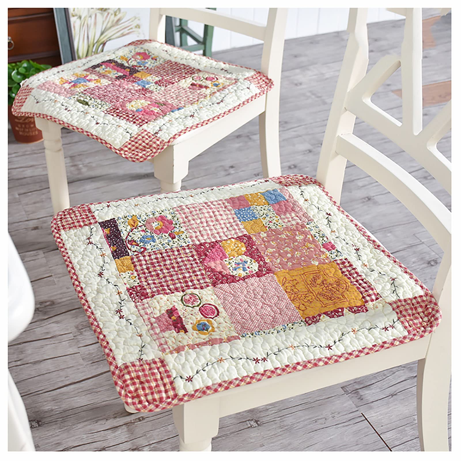 Coussins de chaise avec cravates pour chaise de bureau et assise de plancher
