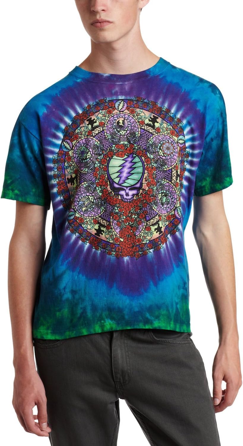 Men's Grateful Dead Celtic Mandala Tie Dye T-Shirt