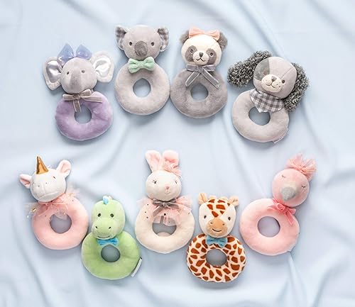 Miniatura 4 de Stephen Joseph, Sonajero de peluche suave para bebé, panda