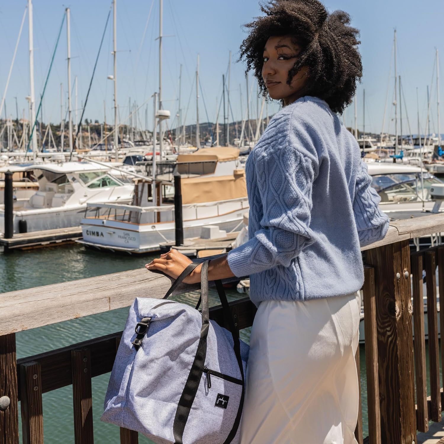 Jadyn Lola Travel Bag, Weekender/Overnight Duffel, Gym Tote Bag for Women, Men - Image 6