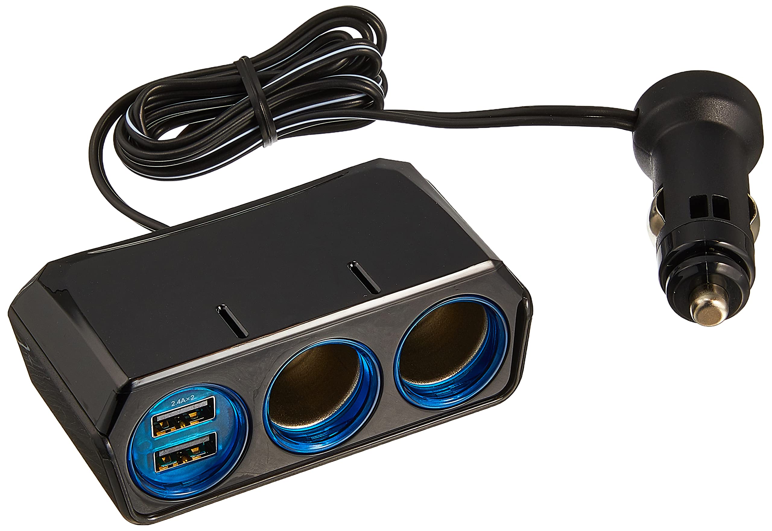 Amazon | 槌屋ヤック(Tsuchiya Yac) 車内用品 ソケット分配器 USB