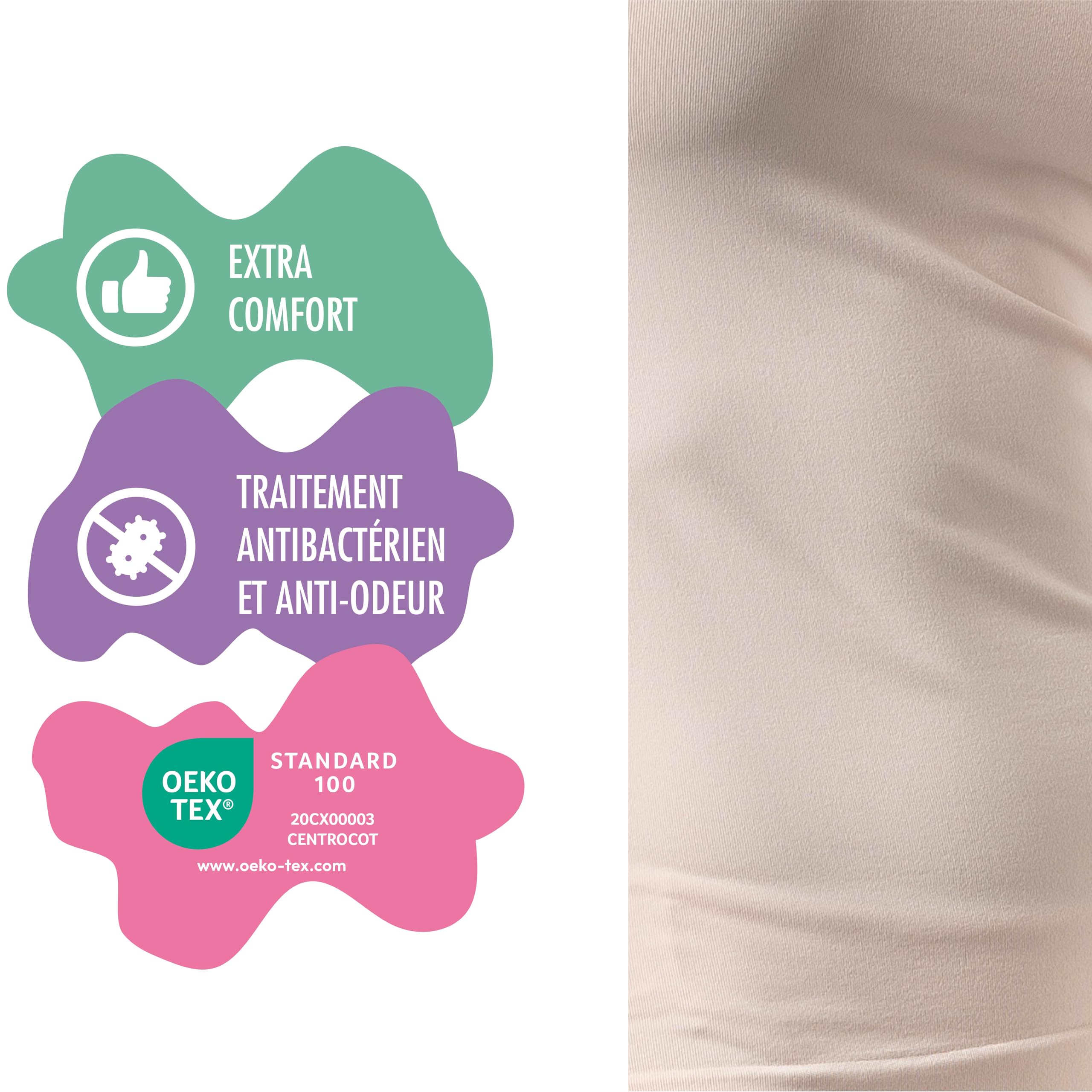 Risalti Brassiere Fille Américaine Microfibre 3Pcs - Top Fille, Crop Top Fille, Crop Top Enfant Fille, Soutiens-Gorge Fille, Brassière Fille, Top Sport, Free Bracelets - Made in Italy