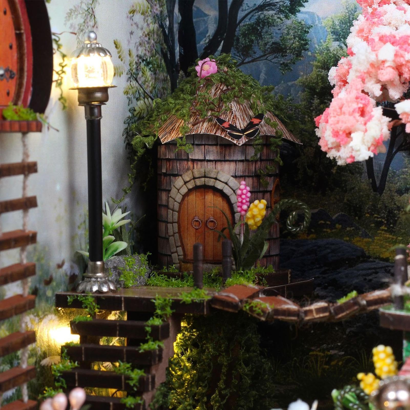 Zestawy Mini Nook Dla Dorosłych Zestaw Do Budowy Kącika Czytania, Ozdoba Na | Ręcznie Robiony Model Domu Nastolatki, Dom, Biblioteka, Sypialnia, Dekoracja Półki, Wakacje, Klasa