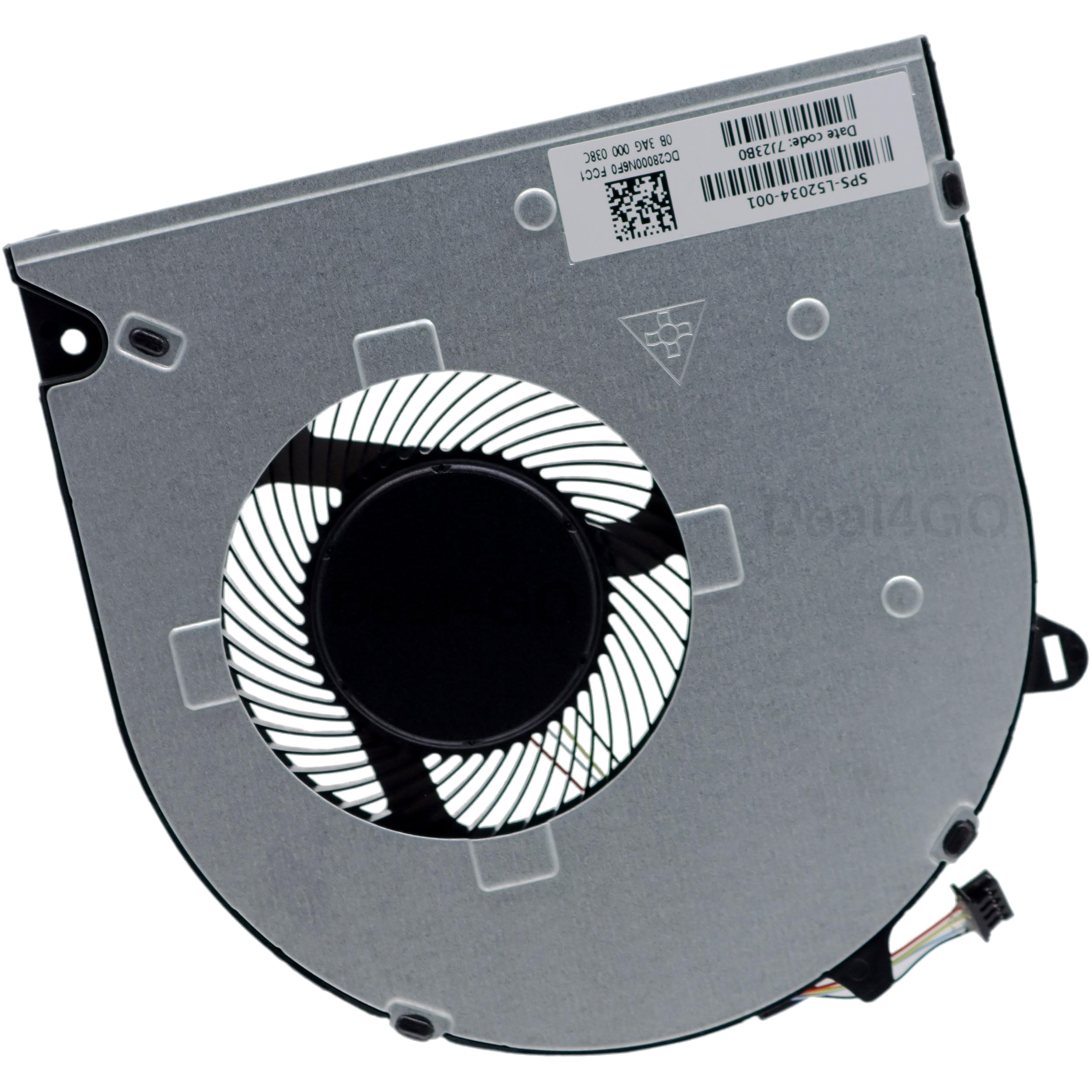 Deal4GO Ventola di raffreddamento CPU L52034-001 di ricambio per HP 15-DW 15s-DY 15s-DU 250 255 256 G8 G9 15-DW1083WM 15s-DY3001TU Deal4GO Ventola di raffreddamento CPU L52034-001 di ricambio per HP 15-DW 15s-DY 15s-DU 250 255 256 G8 G9 15-DW1083WM 15s-DY3001TU