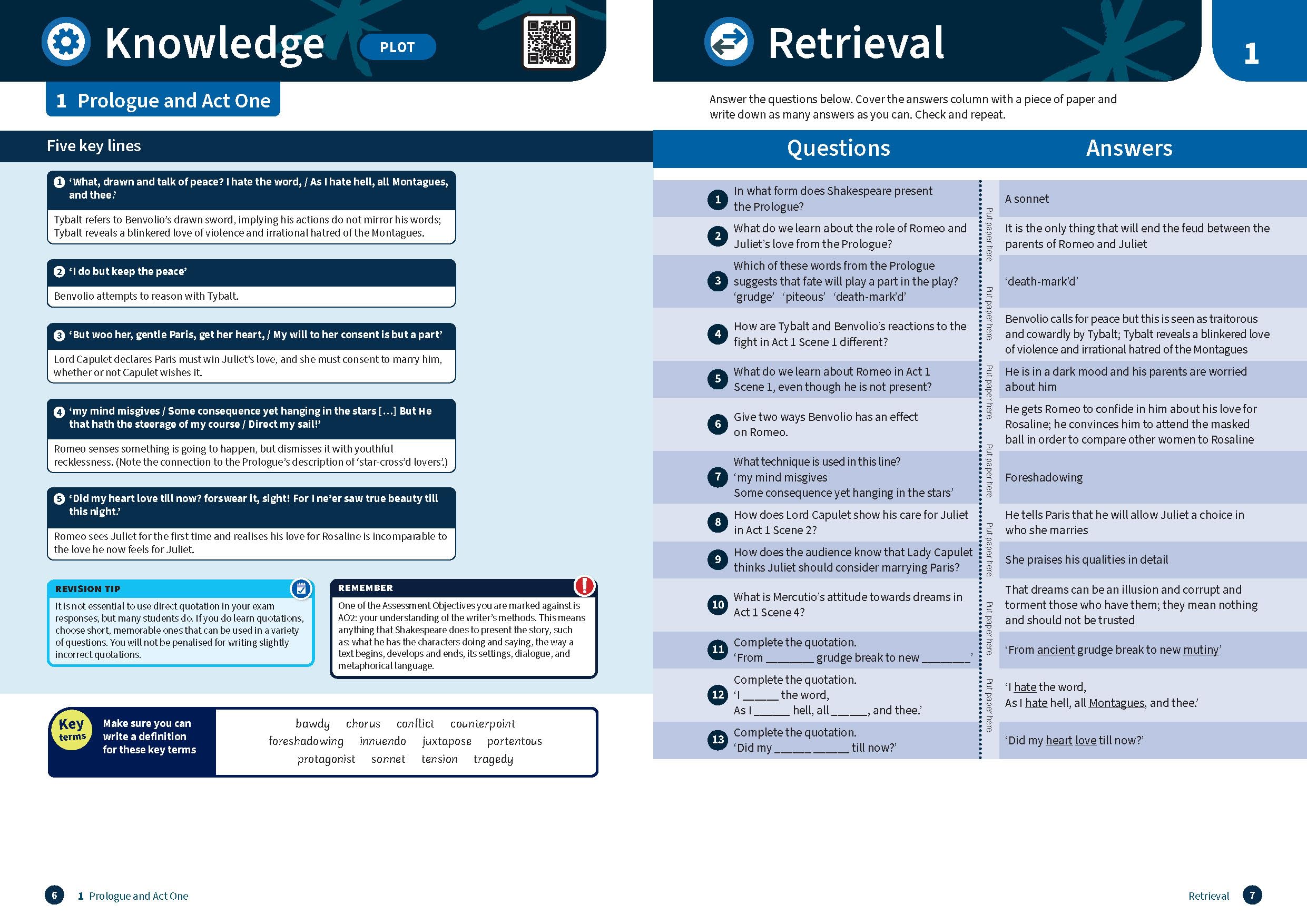 Oxford Revise: AQA GCSE English Literature: Romeo and Juliet: For the 2026 Exams
