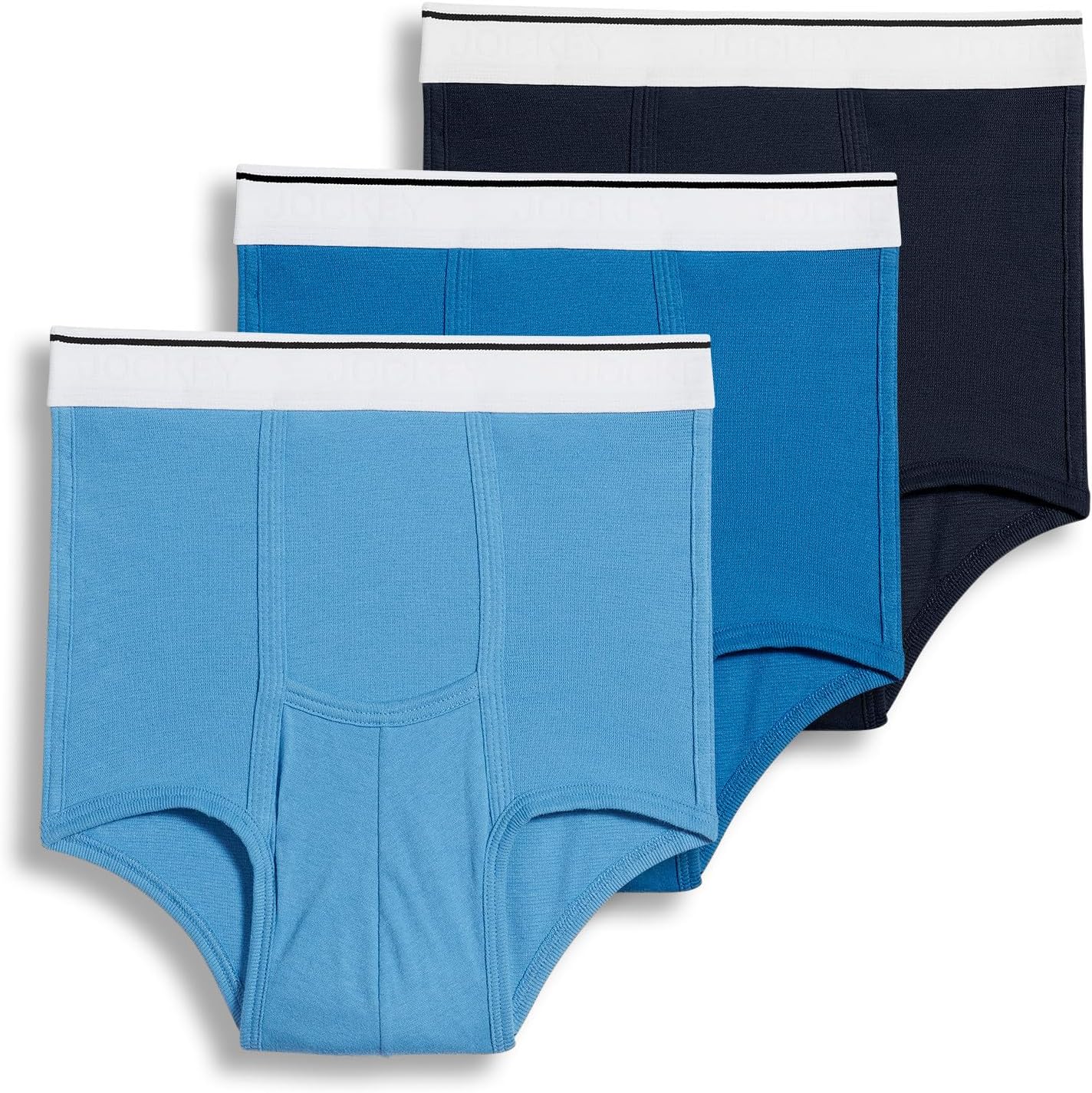 Jockey Men's Underwear Pouch Brief - 3 Pack