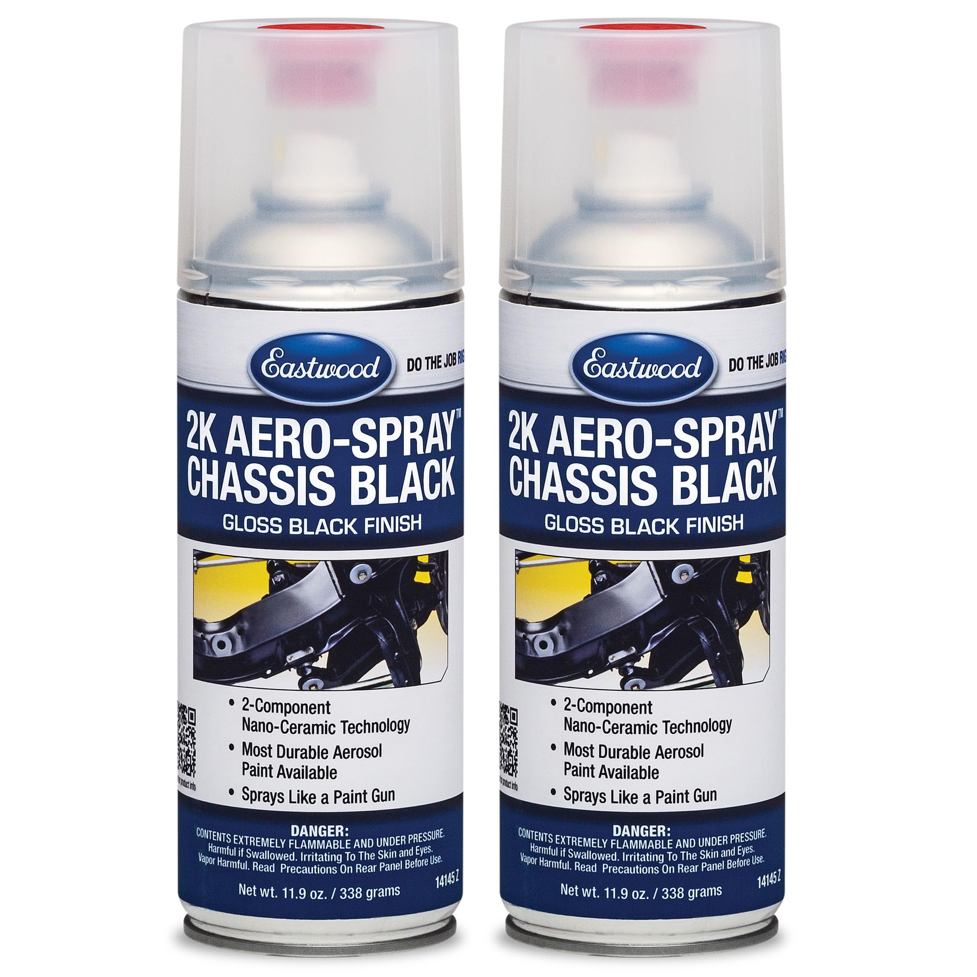 Eastwood 2K AeroSpray Chassis Black Gloss Frame and Suspension Spray Paint