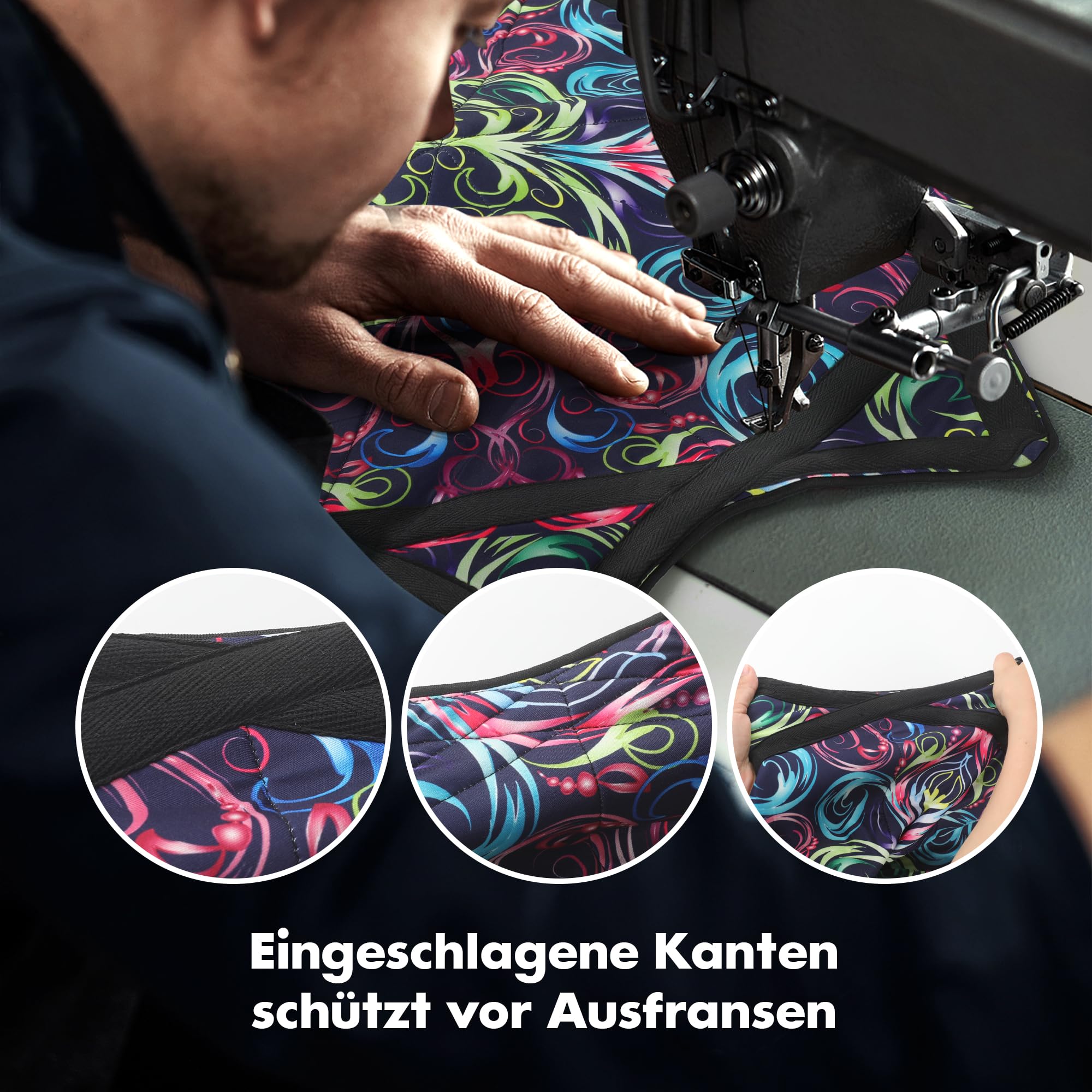 Spinning Cloth Flow-Tuch für Anfänger bis Profis – Farbenfrohes Jonglier-Gerät, 62 cm (Paisley)