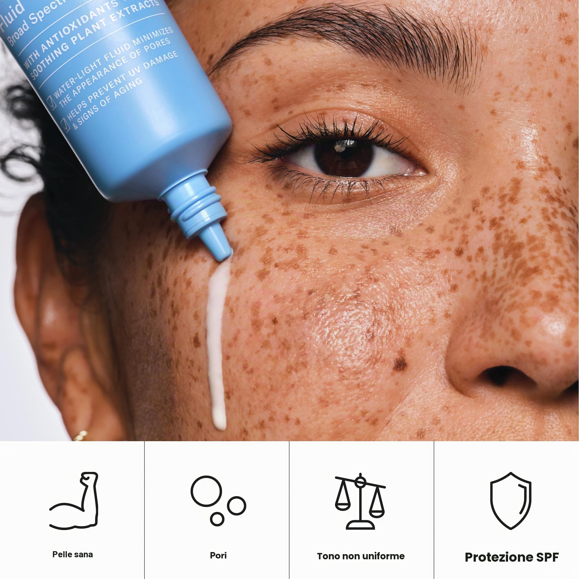 Paula's Choice Anti-Aging Crema Giorno SPF 50, Pelli Miste o Grasse, 60 ml | Creme Giorno - Protezione Solare Viso - Combate Imperfezioni, Punti Neri e Macchie scure - Finish Opaco - con Avobenzone