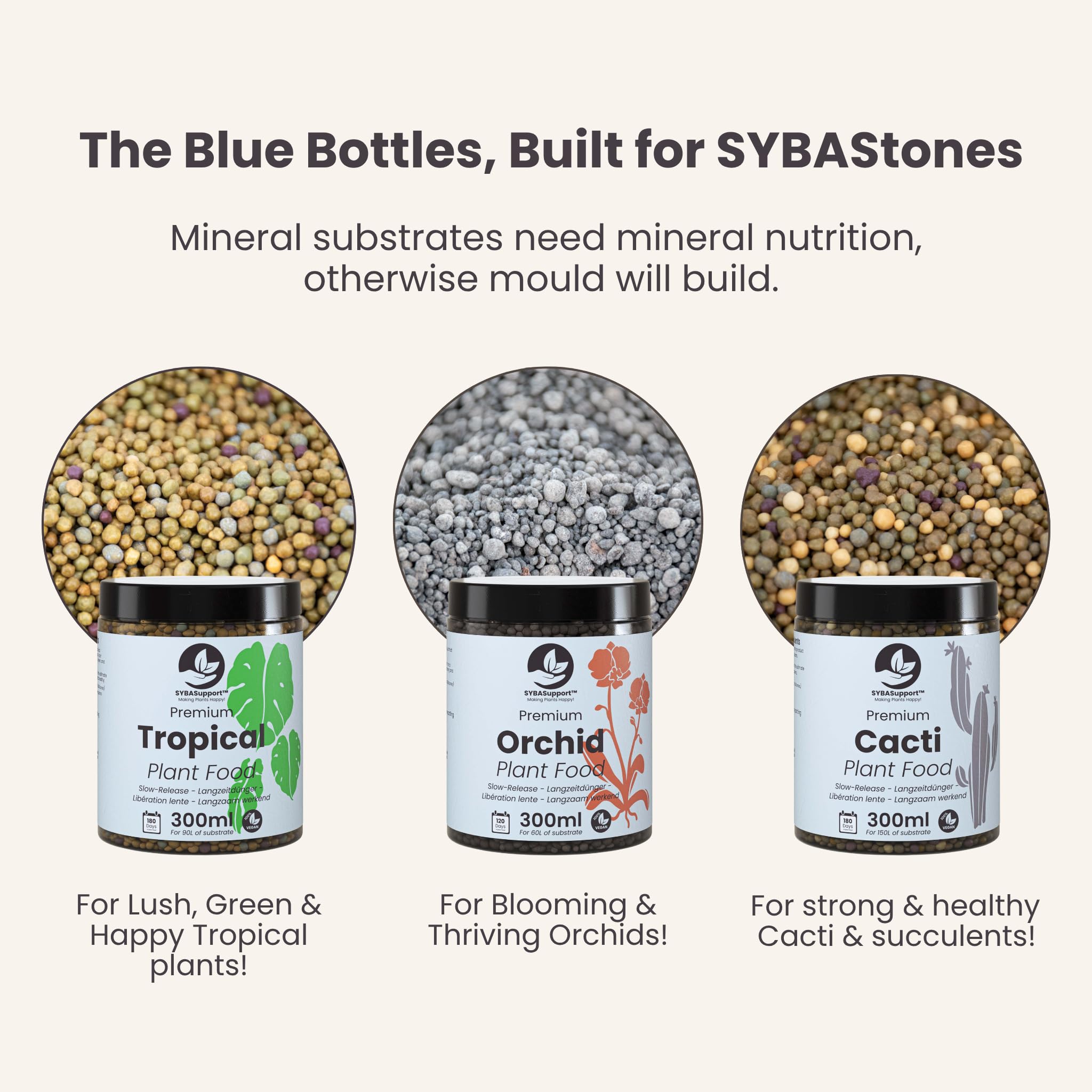 Sybotanica Kaktusy i sukulenty mieszanka mineralna 3 L, SYBAStones