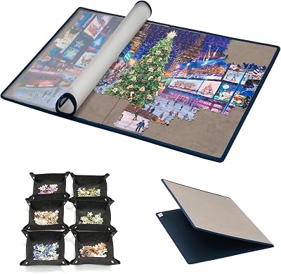 Tektalk Folding Puzzle Board with Cover (1000 pc)