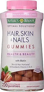 Nature's Bounty  Hair   Skin   and   Nails , 230 Gummies, 230 Count (Pack of 1)