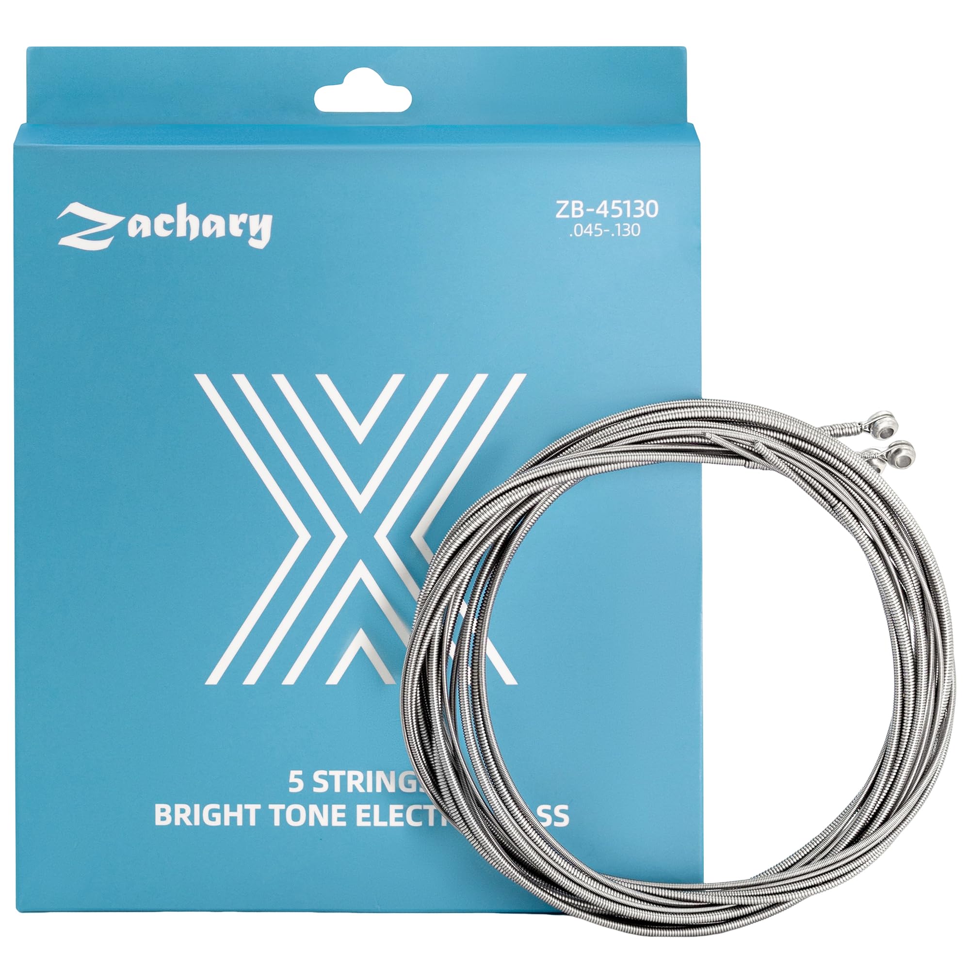 Amazon.com: Zachary Bass Guitar Strings 5-String Set 45-130 Nickel