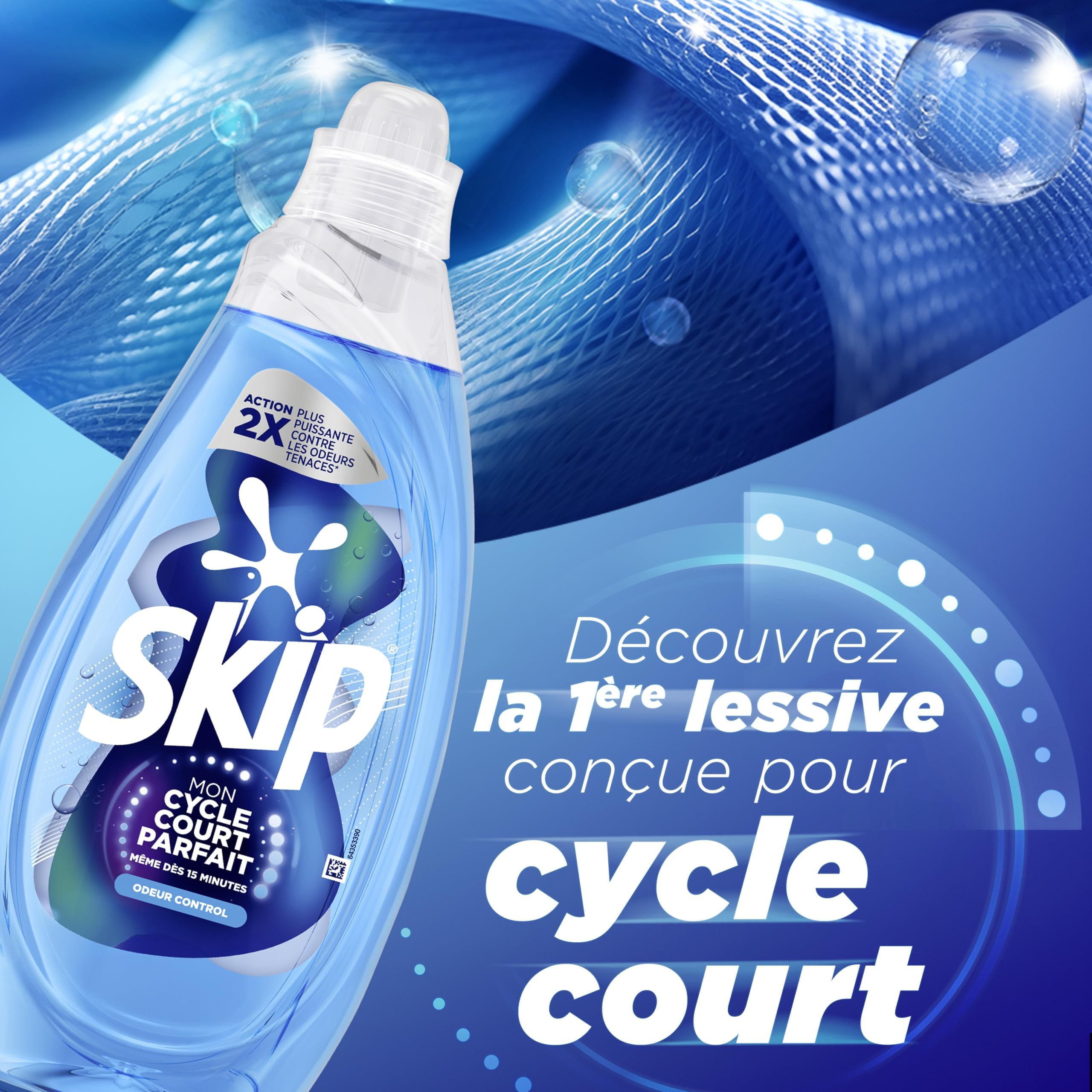 Skip Detergente Líquido Mi Ciclo Corto Perfecto Olor Control, 37 Lavados