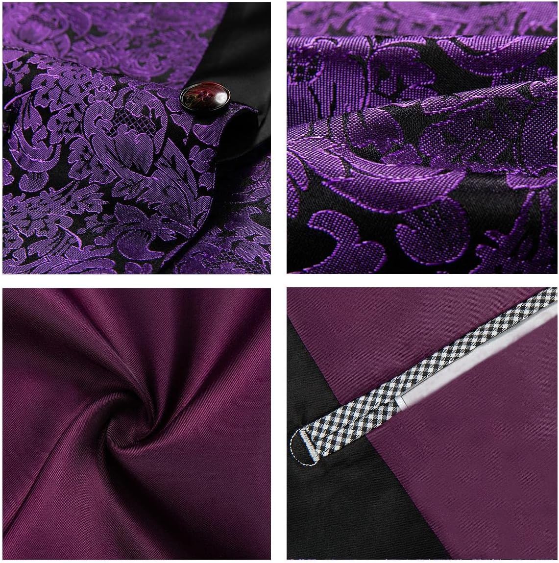 Mens Suit Slim Fit 2 Piece Formal Skinny Floral Tuxedo Suit Set Shawl Lapel for Wedding Dinner Party