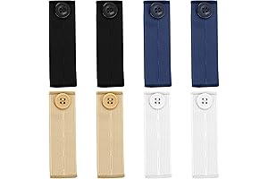 Prasacco Elastic Waist Extenders: Comfort and Convenience for Your Pants