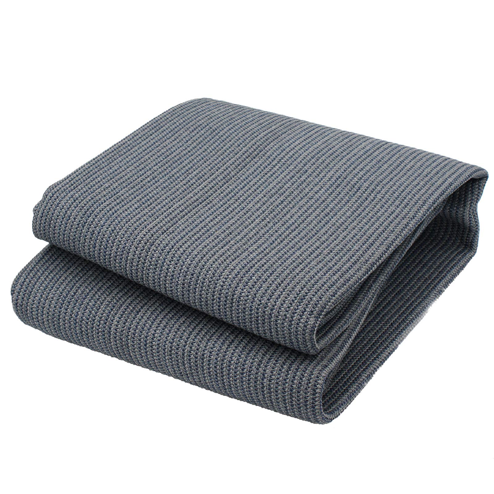 Vorzeltteppich + Heringe + Tasche - GRAU-BLAU - Zeltteppich Zeltunterlage Outdoor Camping Vorzelt Campingteppich Vorzeltboden