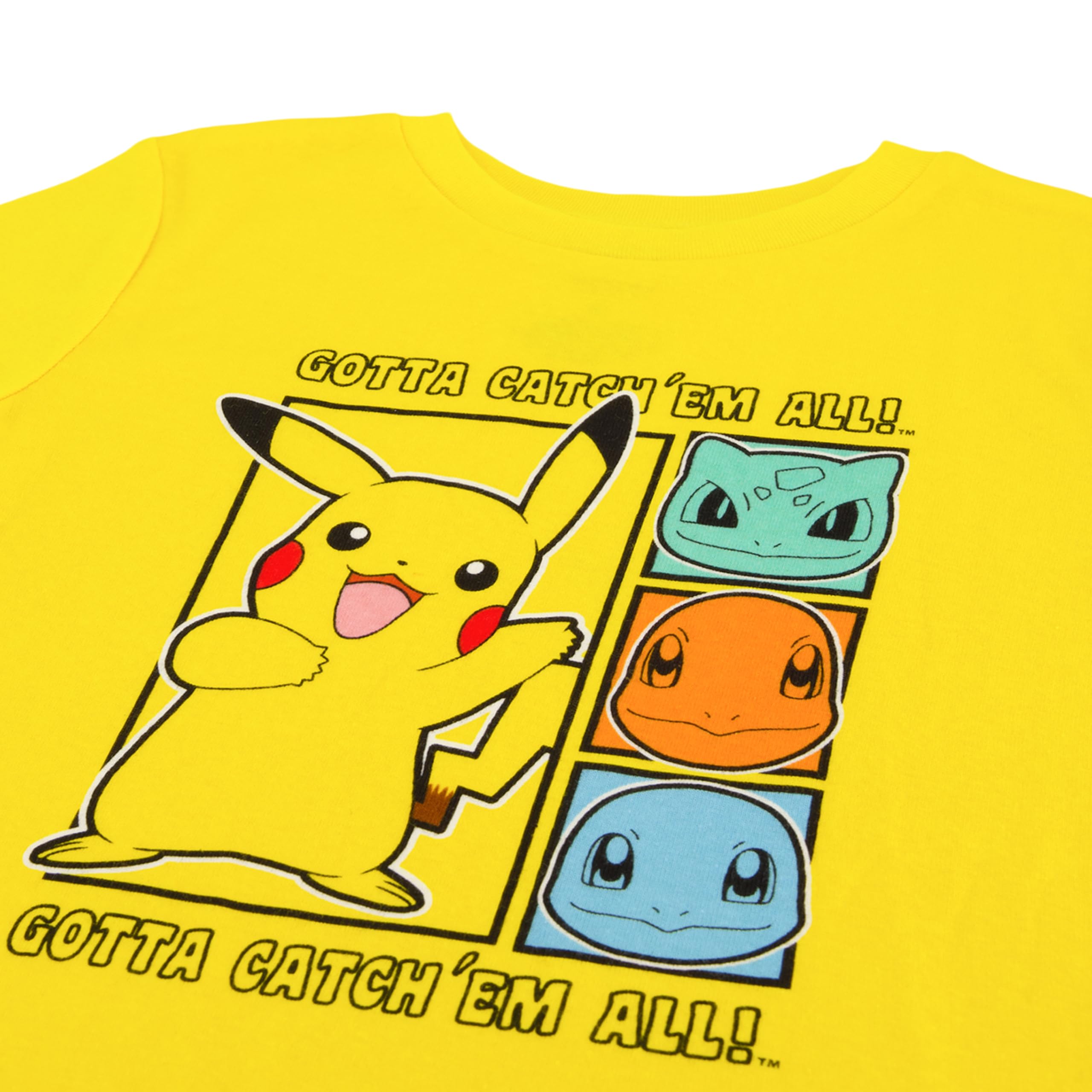 Pokémon Jungen 6-piece Snug-fit Cotton Pajama Set, Soft & Cute for Kids Pyjamaset (6er Pack)