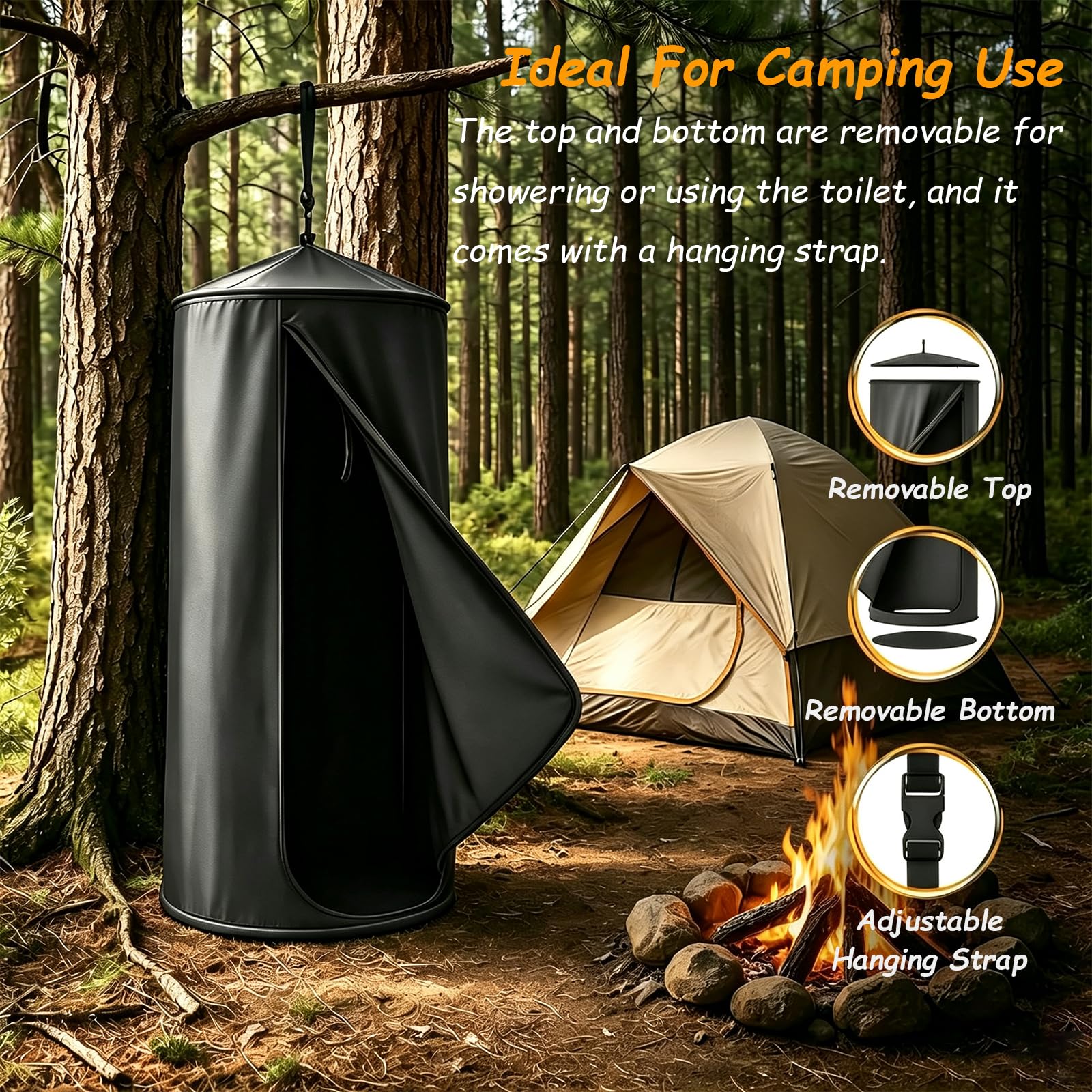 Tienda De Privacidad Desplegable Para Coche,Cabina Ducha PortáTil Camping