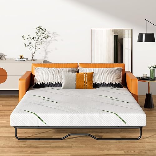 Miniatura 16 de Colchón de tamaño individual – Colchón de espuma viscoelástica de gel refrescante de 6 pulgadas en una caja, infusión de gel para un sueño más