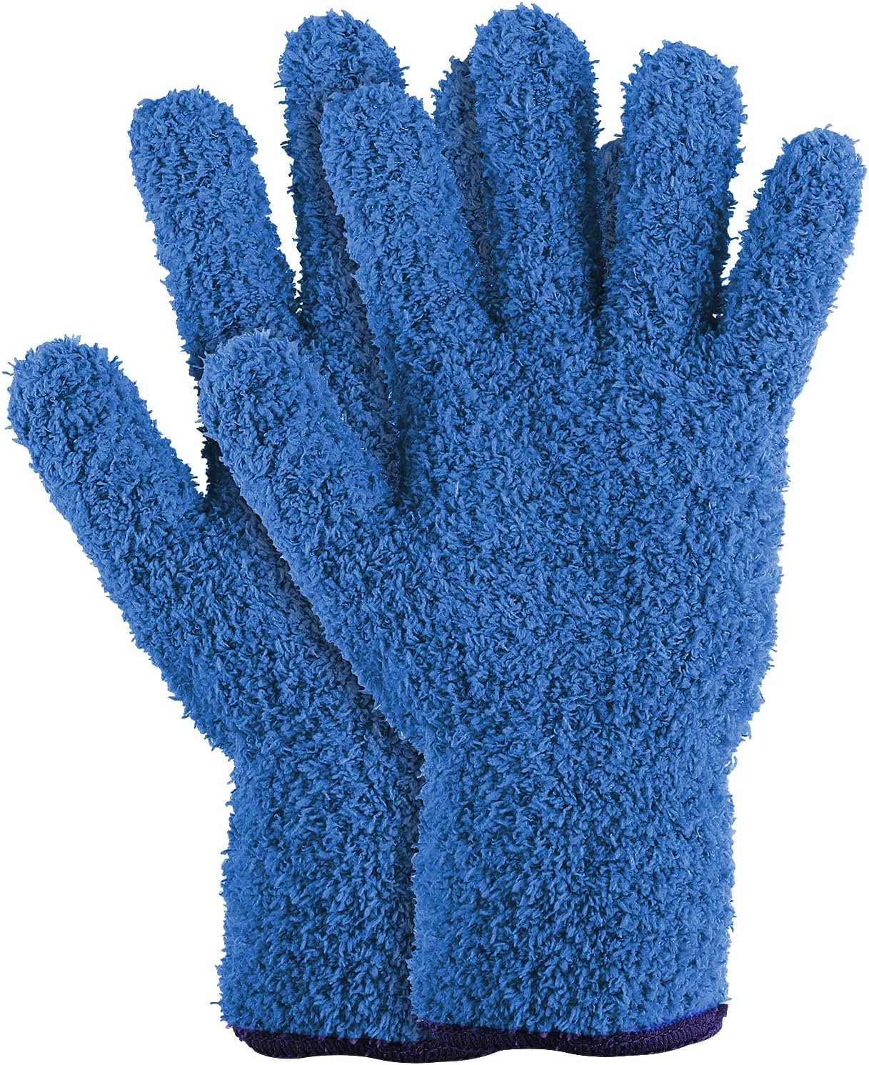 Guantes de microfibra para polvo, reutilizables, lavables, guantes de limpieza para plantas, limpieza de casa, lámparas de persianas de coche