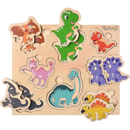 Pikatoyz Jouet Enfant De 1 2 Et 3 Ans Jeu Educatif Ideal Pour Cadeau De Noel Ou Anniversaire Jeux Montessori Compose De Puzzles D Animaux De La Jungle Puzzle Bois Pour Bebe Garcon Pikatoyz Jouet Enfant De 1 2 Et 3 Ans Jeu Educatif Ideal Pour Cadeau De Noel Ou Anniversaire Jeux Montessori Compose De Puzzles D Animaux De La Jungle Puzzle Bois Pour Bebe Garcon