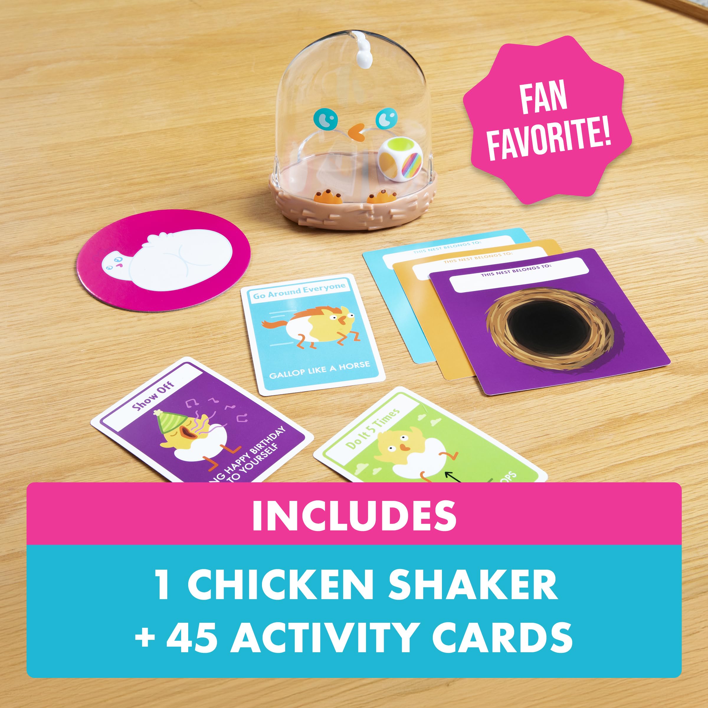 Exploding Kittens Hurry Up Chicken Butt 2-6 Players - Ages 4+ - 2 Minutes to Play - Hot Potato Style Card Game - Fun Card Game, Family Game Night, Creative Kids Game