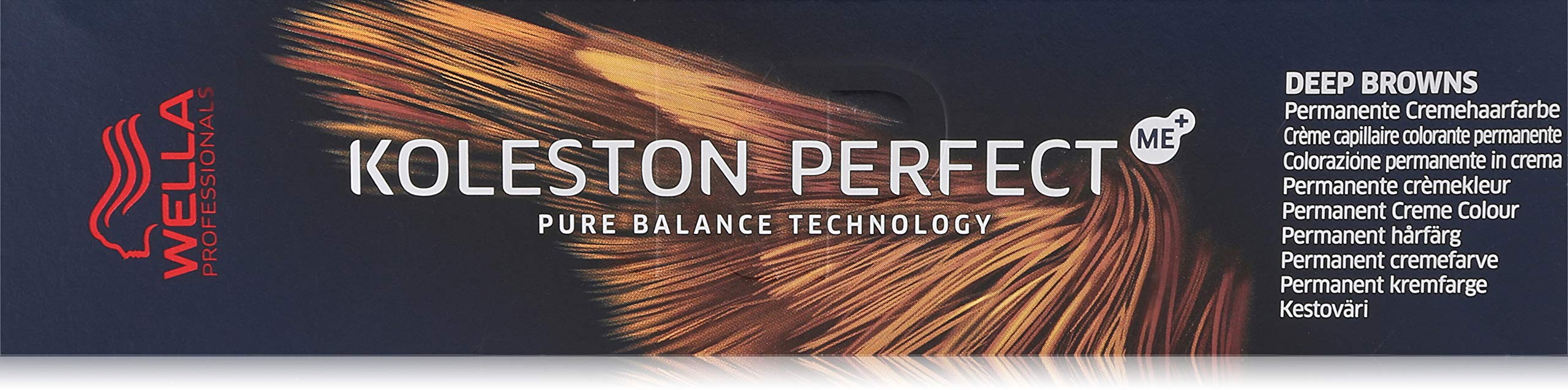 Wella Koleston Perfect Me+ Deep Brown Permanent Hair Colour Cream, No. 7/71 Medium Blonde Brawn-Asch, 0.66 kg 8005610652368