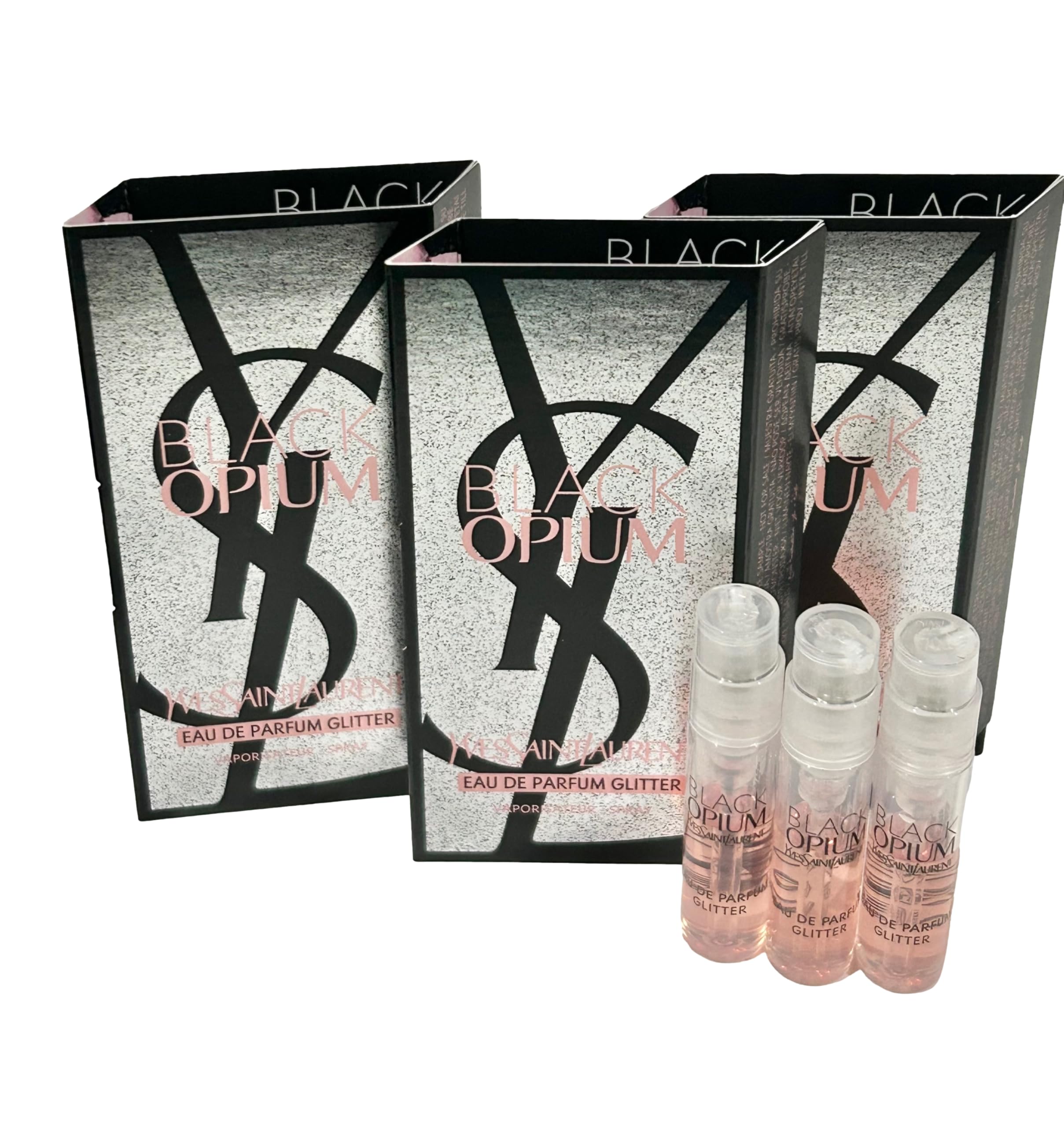 Amazon.com : Yves Saint Laurent YSL Black Opium EDP Glitter Sample