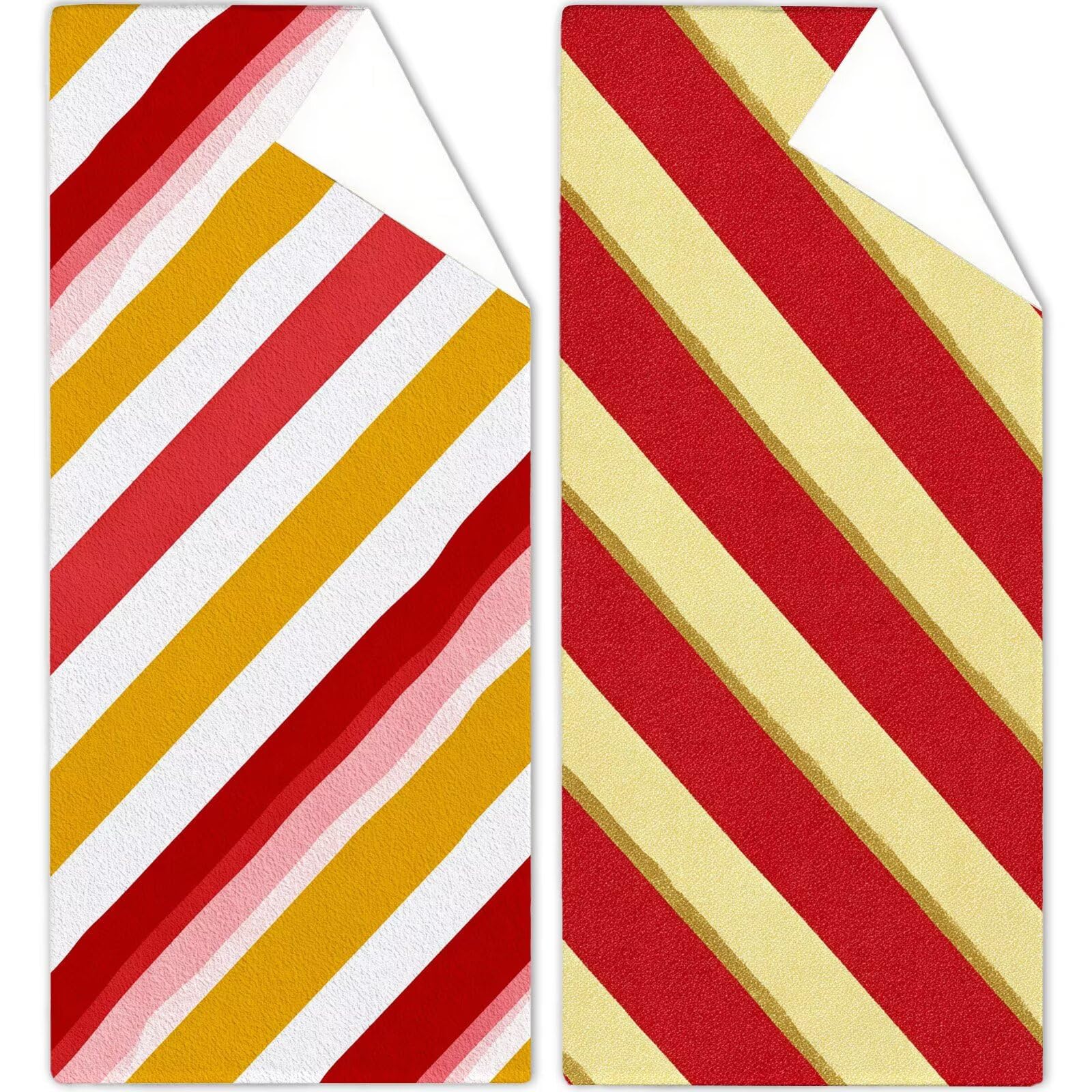 Ręcznik plażowy w paski ręczniki plażowe dla dorosłych 90 x 180 cm geometryczny ręcznik z mikrofibry ręcznik kąpielowy bez piasku, miękki, chłonny, szybkoschnący, lekki, idealny na jogę, kemping