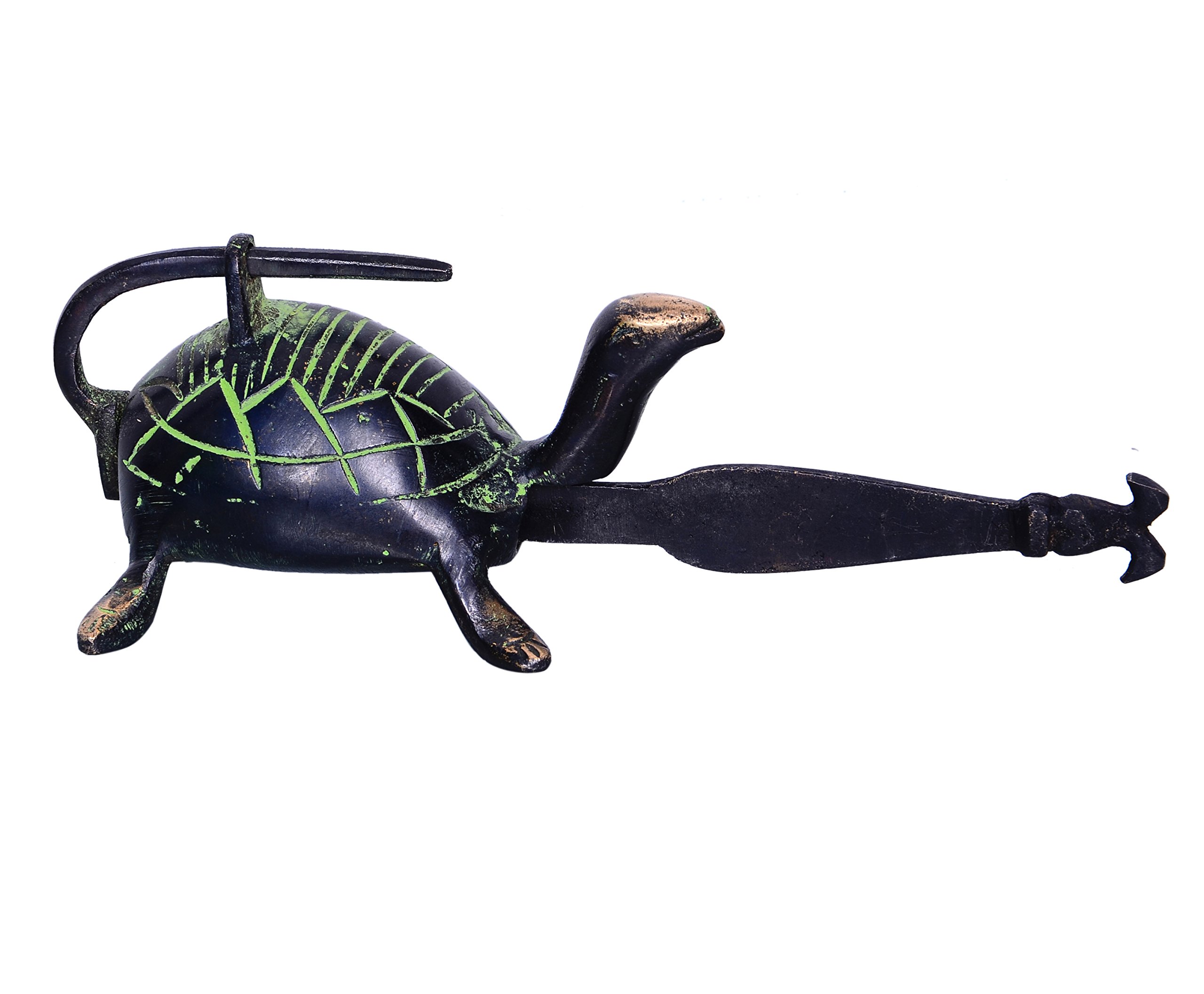 Cadenas tortue pour coffre en bois et décoration de salon rétro chic