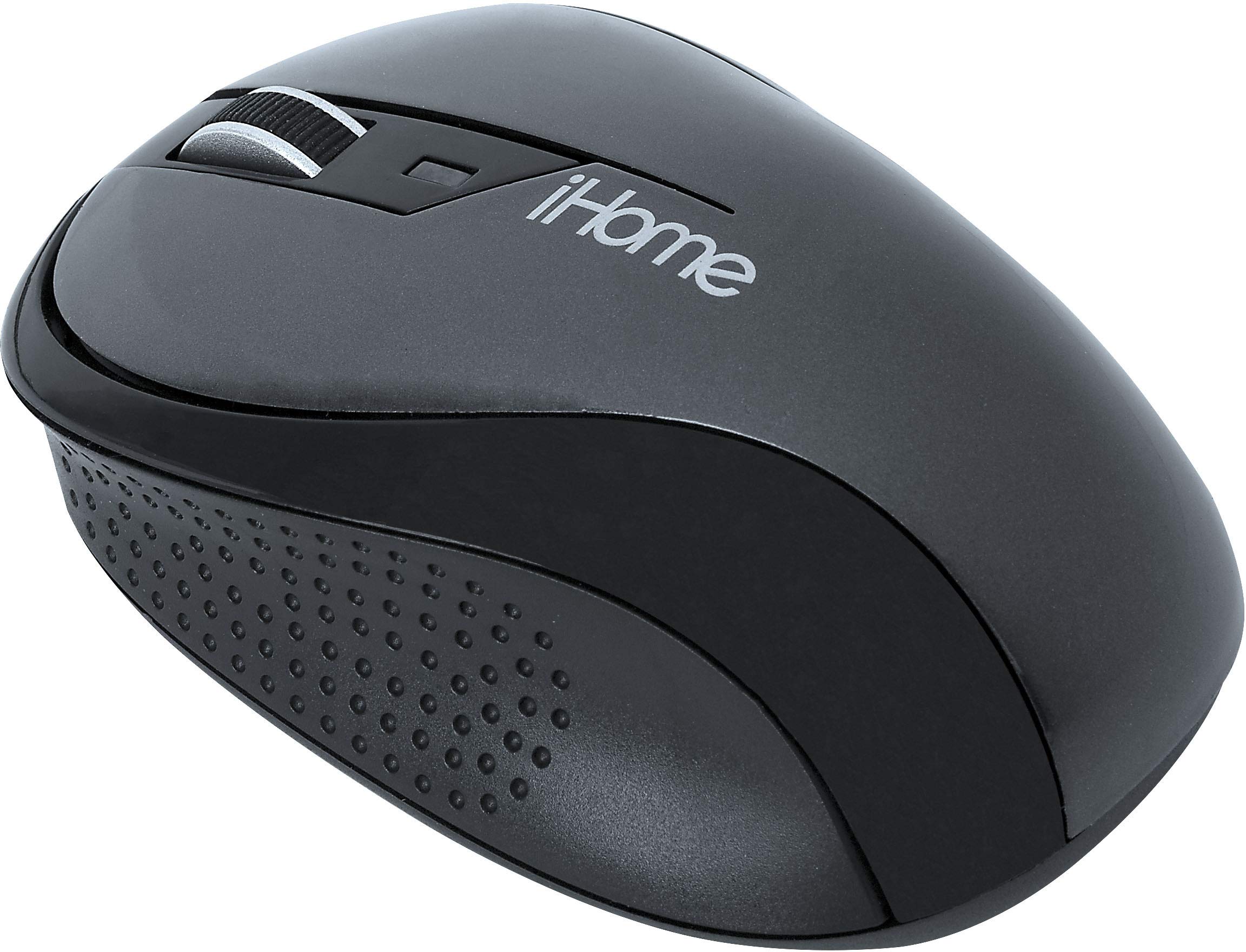 LIFEWORKS TECHNOLOGY GROUP IH-M2010B I-Home, Ergonomic Wireless Mouse, Black