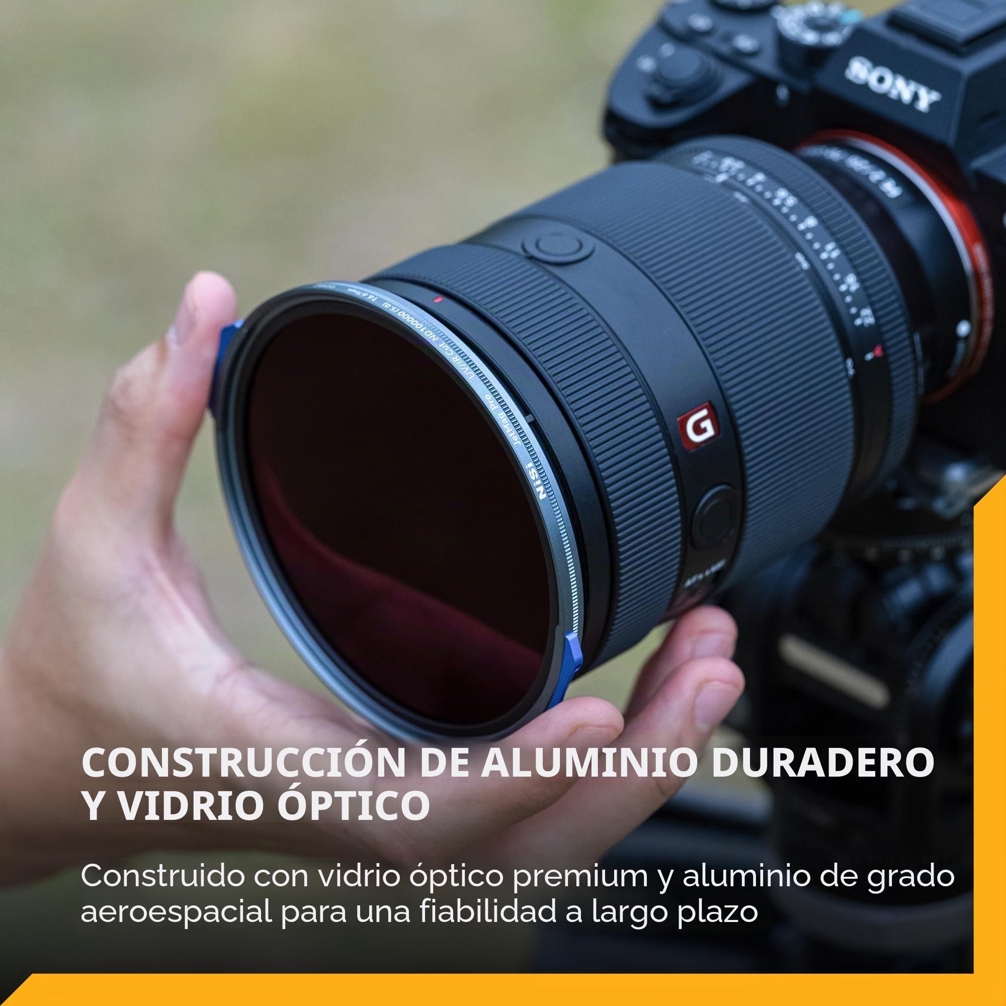 NiSi Filtro Magnético 82mm FS ND1000K (5,0) para JetMag Pro 82MAG