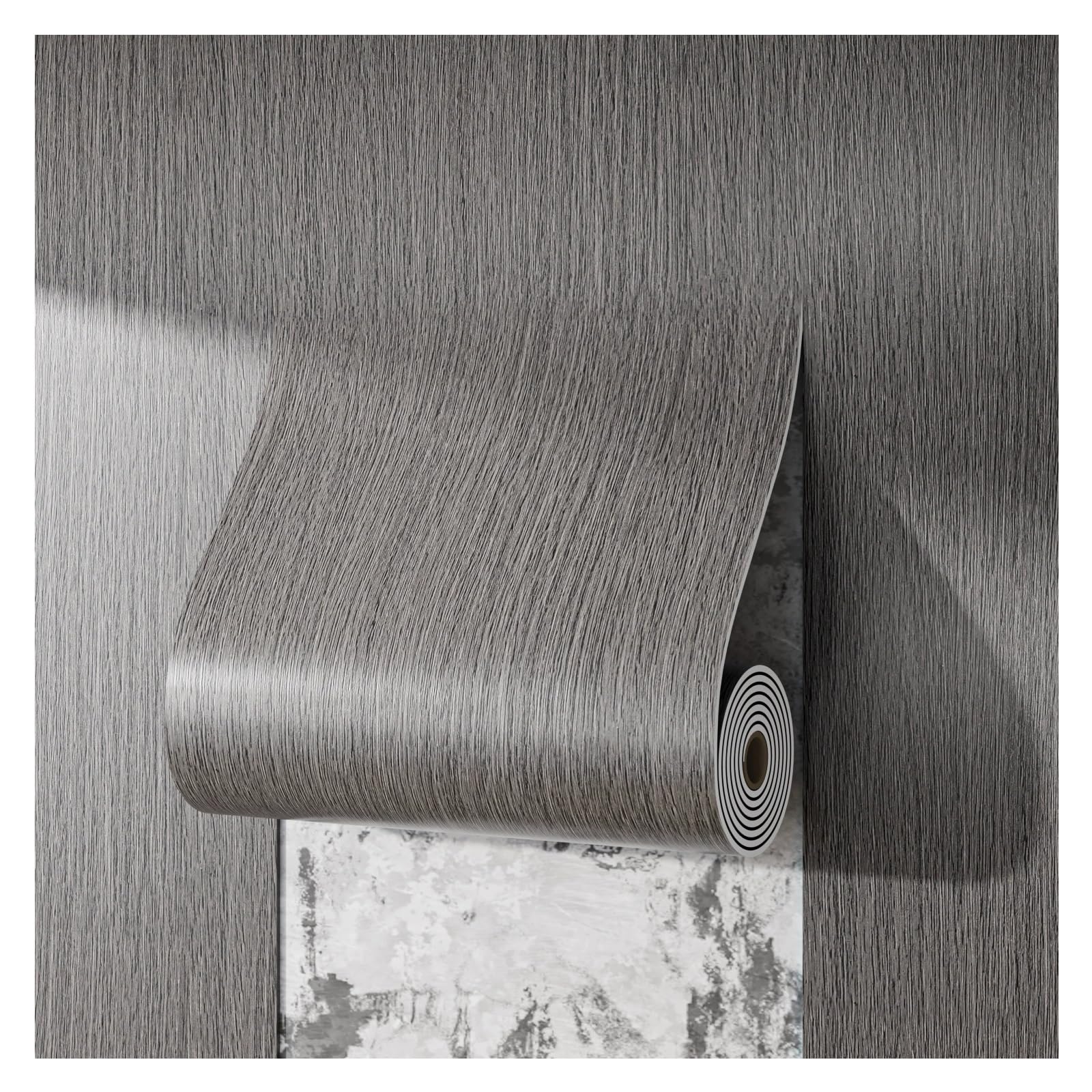 Zynqra Wallpaper,Removable Self Adhesive Textured,Decorative,Bedroom and Bathroom(F,L500cm/196.9in*W40cm/15.8in)