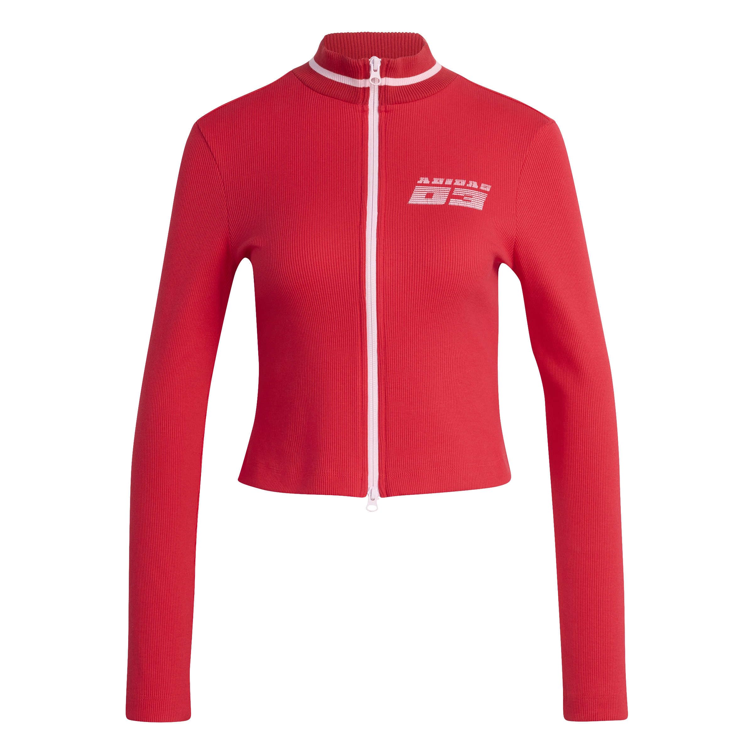 Sudadera con capucha mujer adidas Seasonal Essentials con cremallera frontal 7