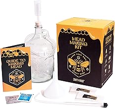 Craft A Brew - Mead Making Kit – Reusable Make Your Own Mead Kit – Yields 1 Gallon of Mead