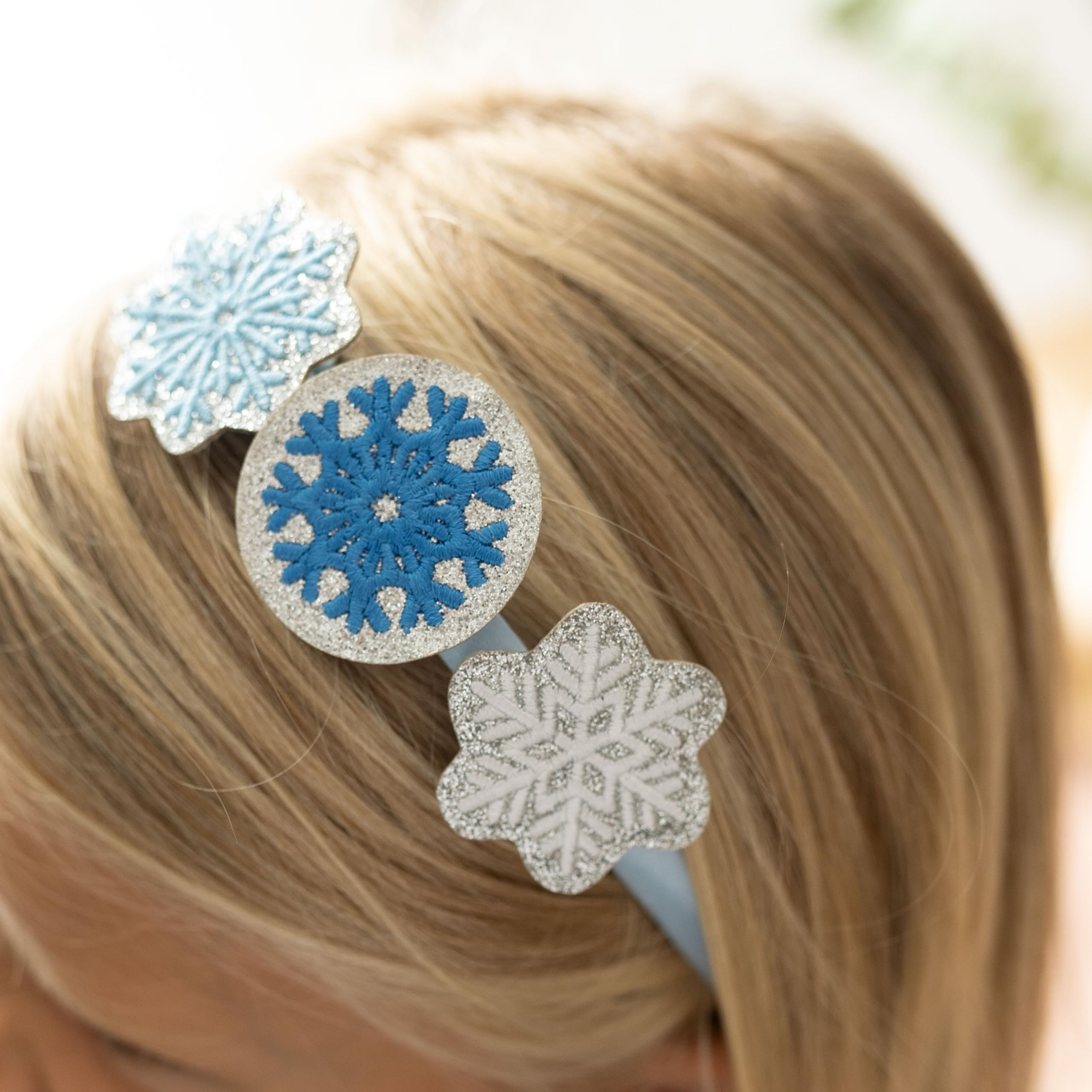 Papierdrachen Hair Accessories Set - Hair Band Velcro, ice princess, 1 stück (14er Pack) - Image 3